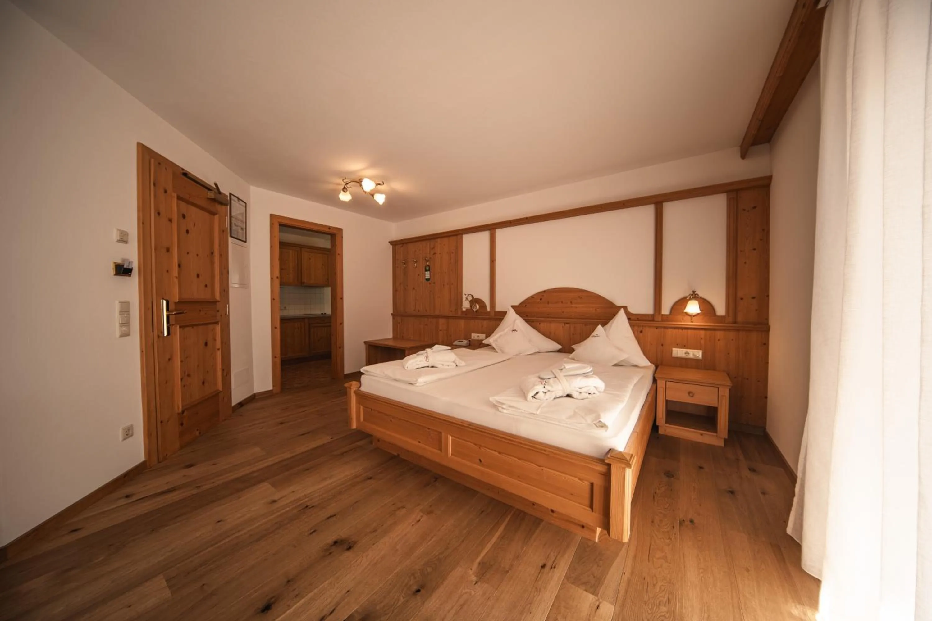 Bed in Hotel Rosslaufhof