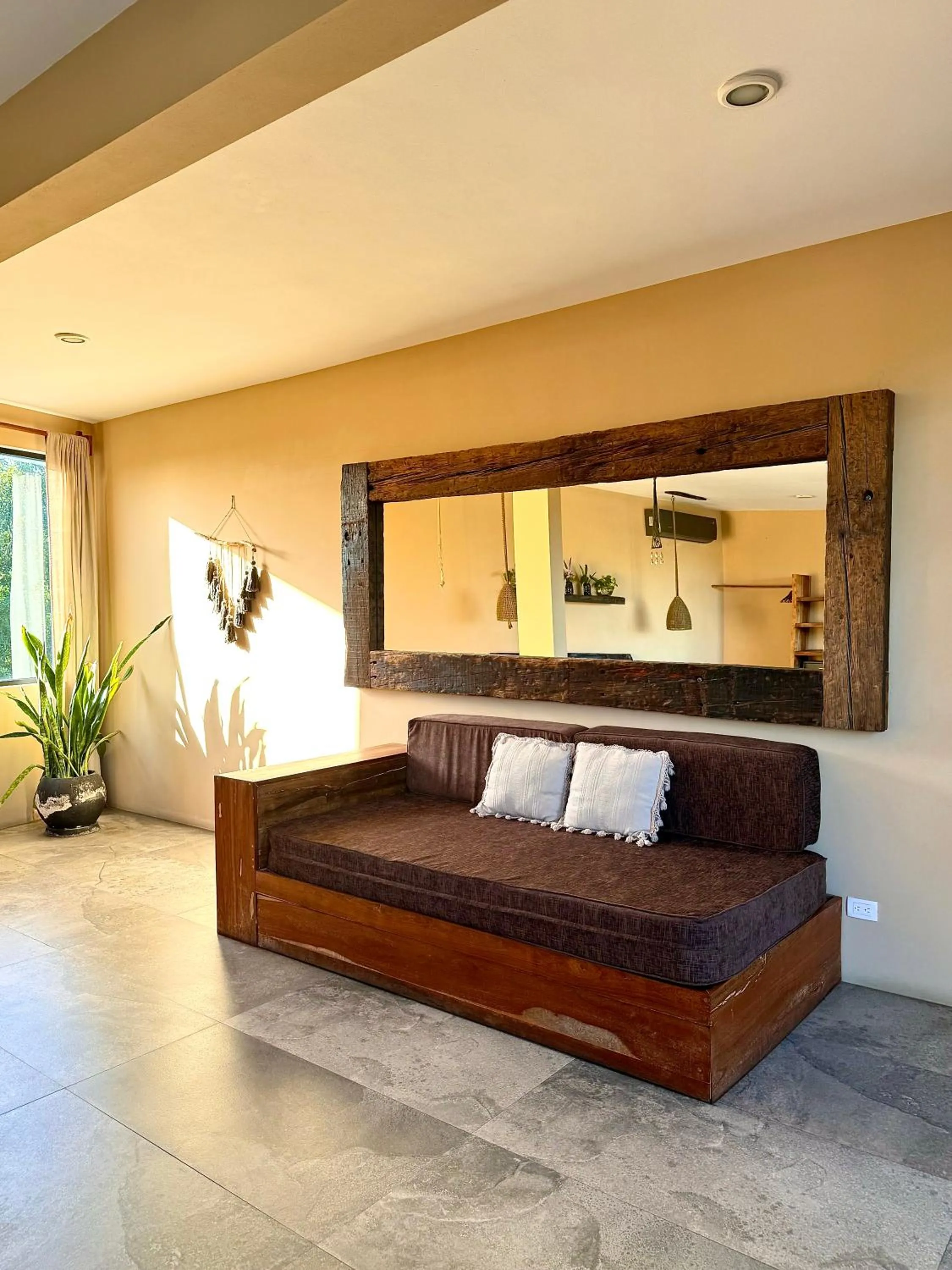 Living room, Bed in XscapeTulum