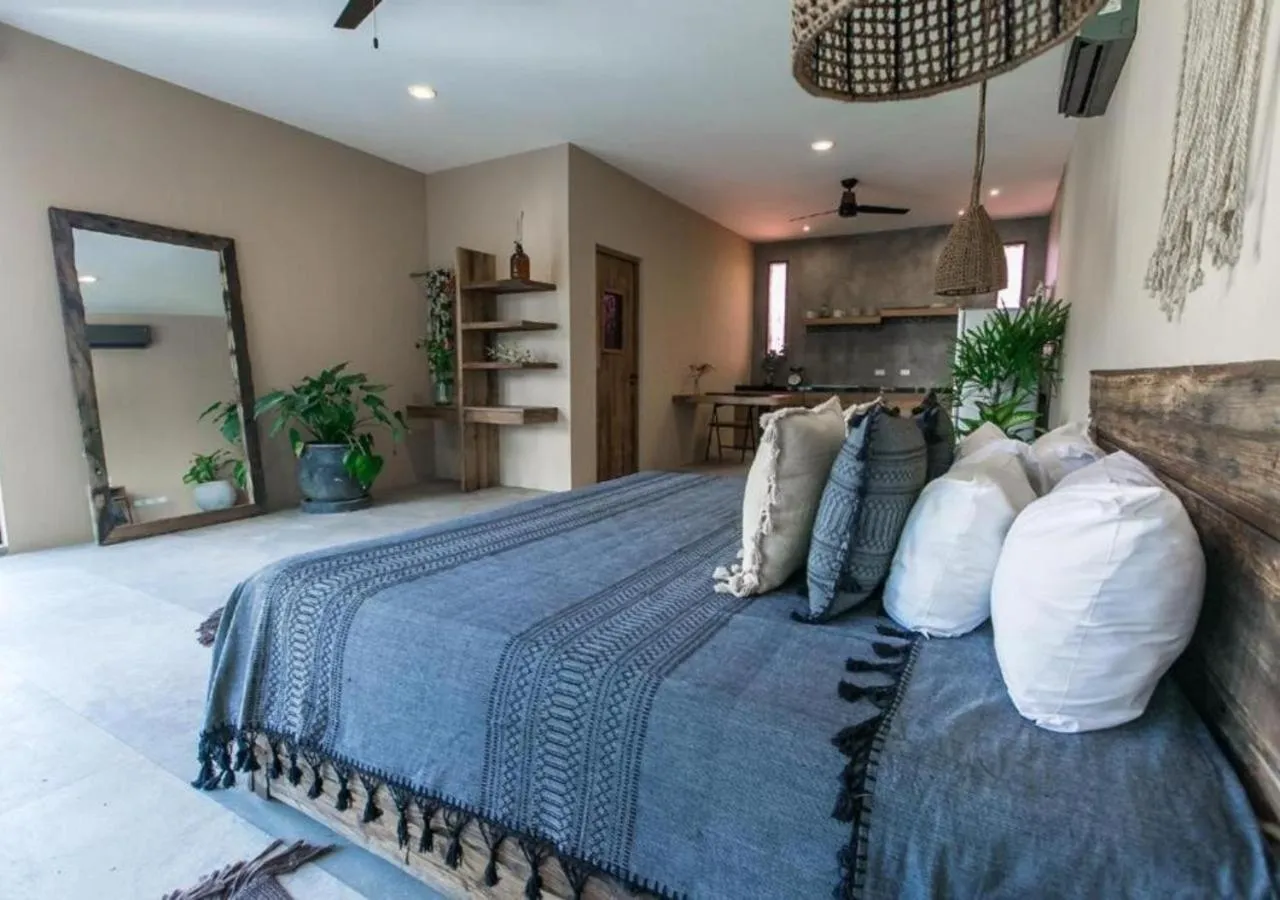 Photo of the whole room, Bed in XscapeTulum