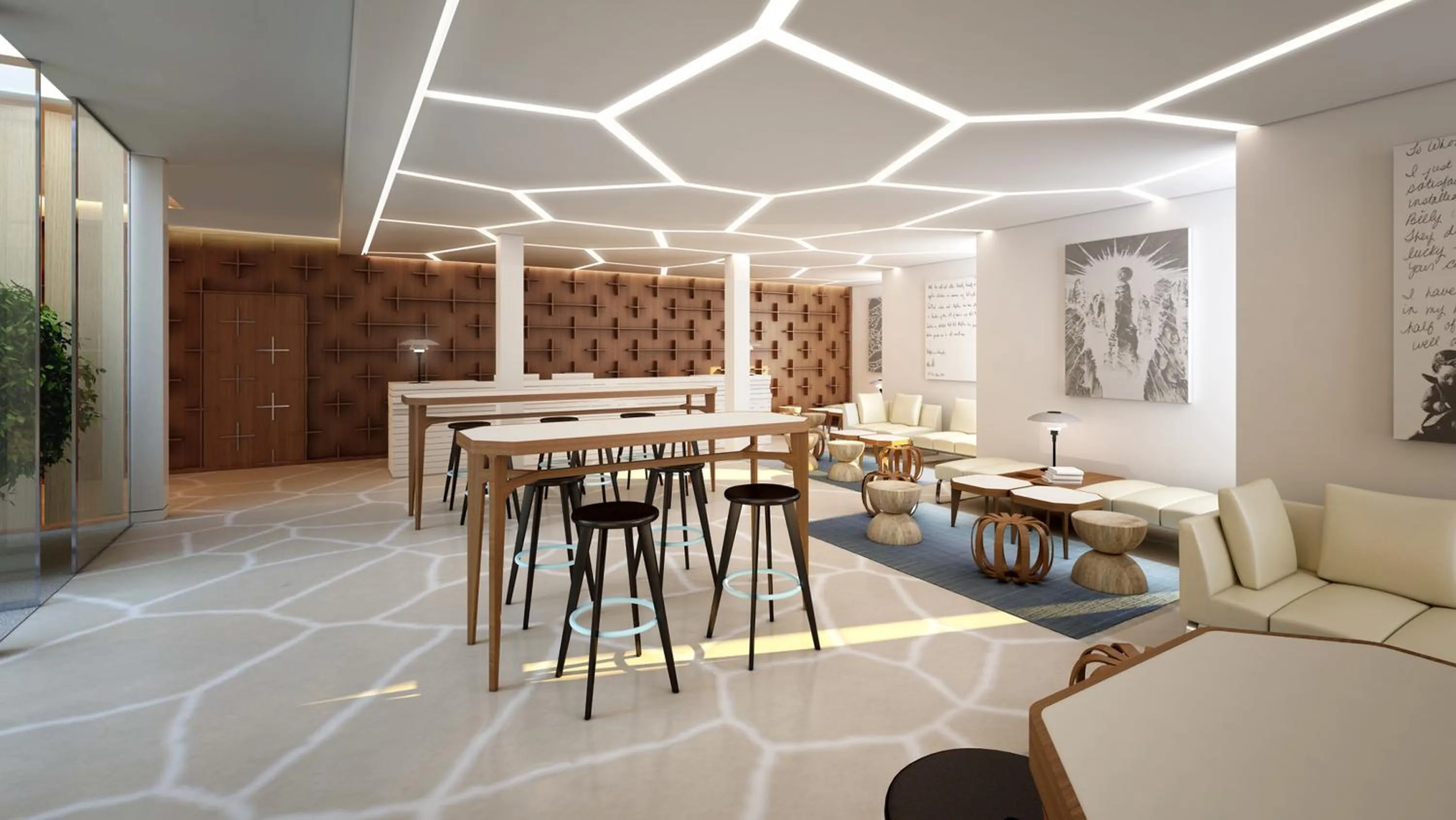 Lounge or bar in Elma Hotel and Art Complex