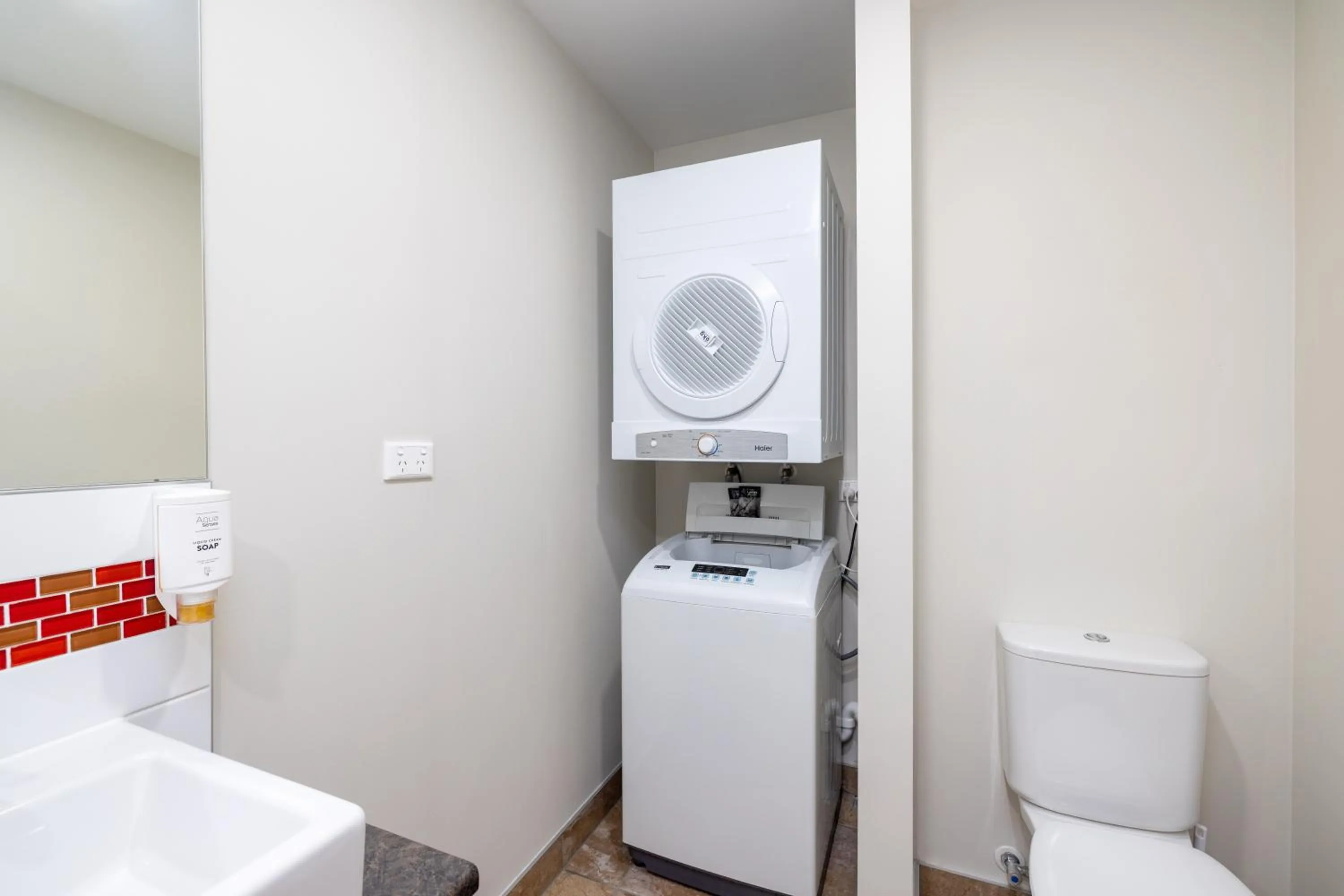 Bathroom in Ramada Suites by Wyndham Christchurch City