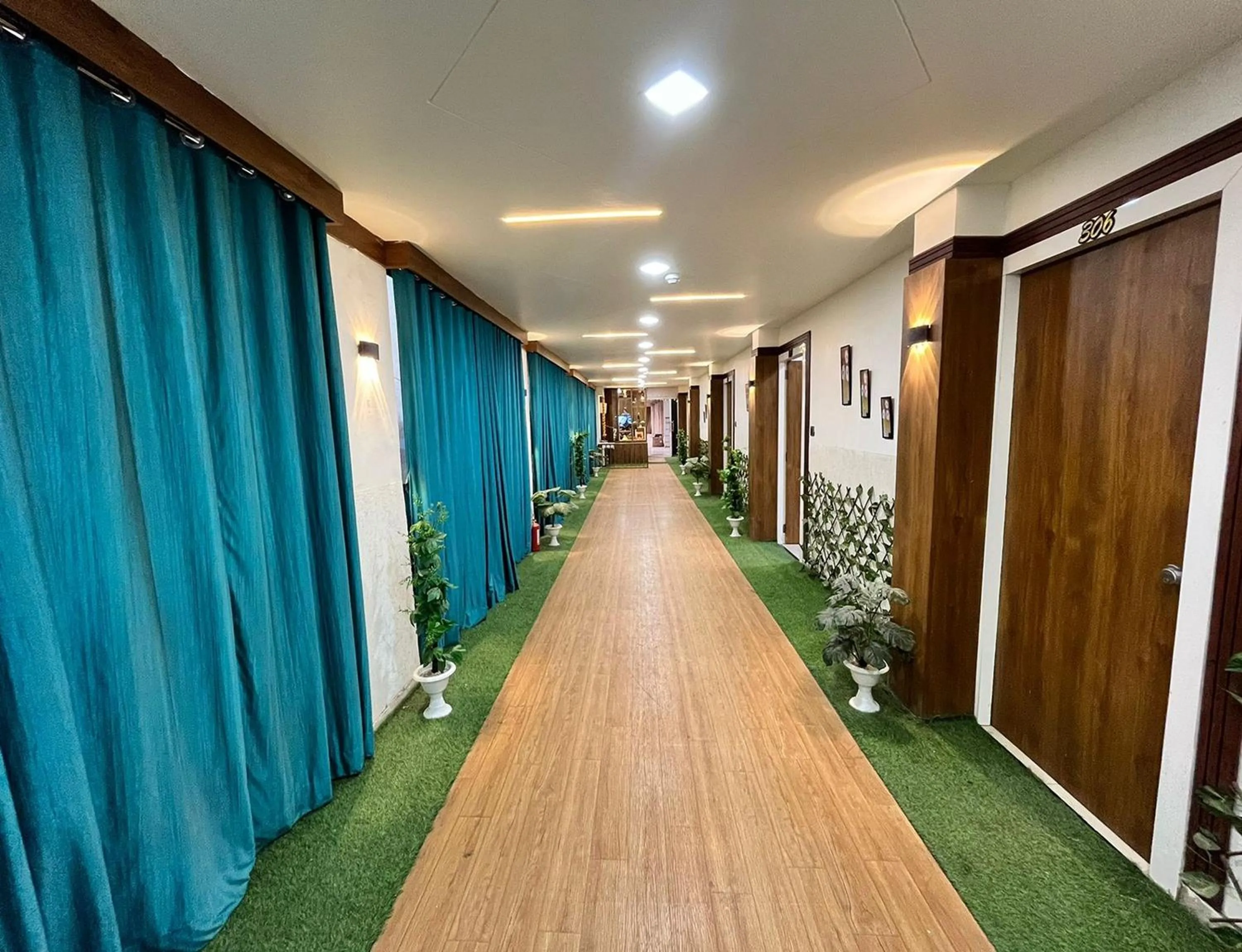 Area and facilities in Hotel The Grand Near Maninagar Railway Station Ahmedabad