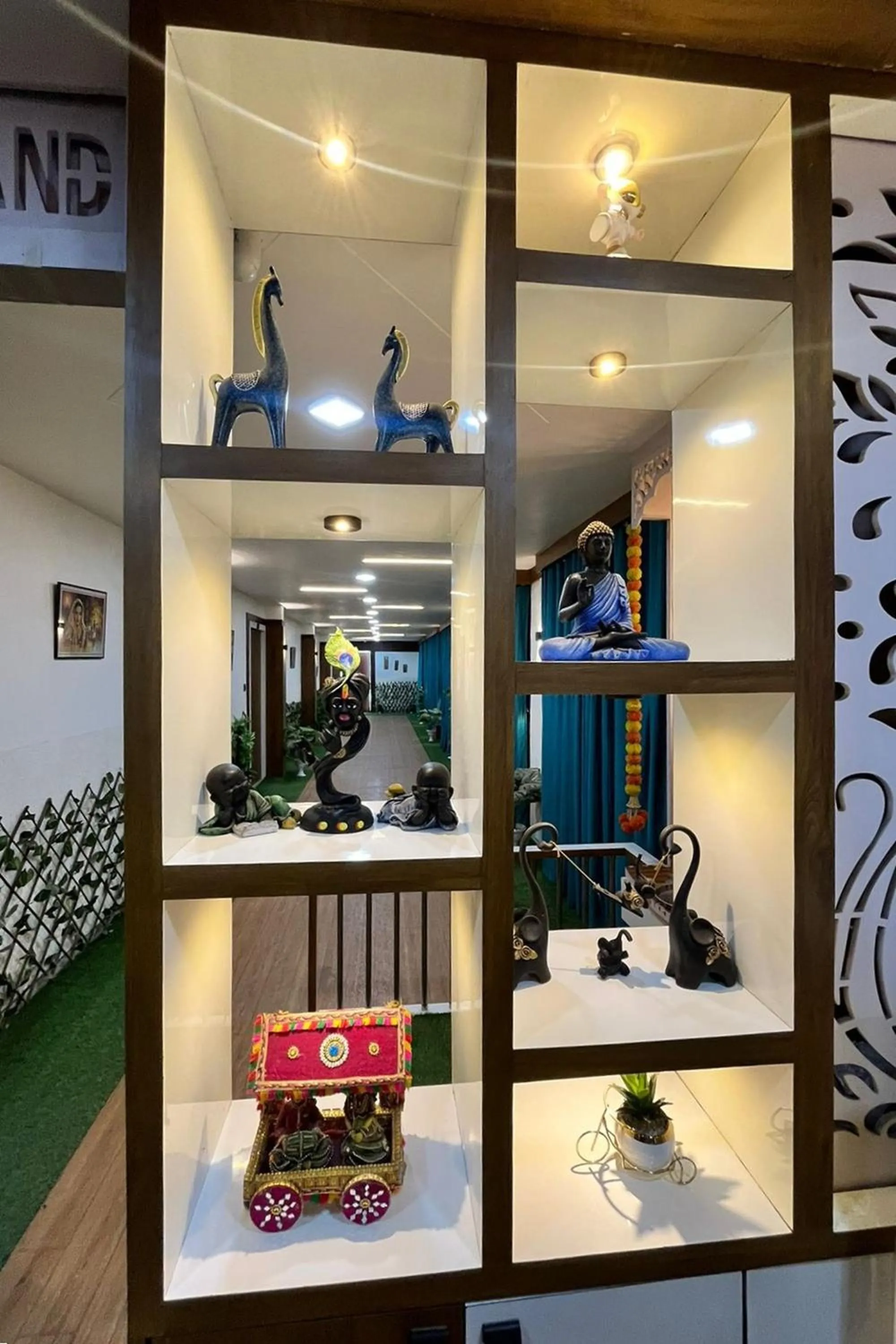 Area and facilities in Hotel The Grand Near Maninagar Railway Station Ahmedabad