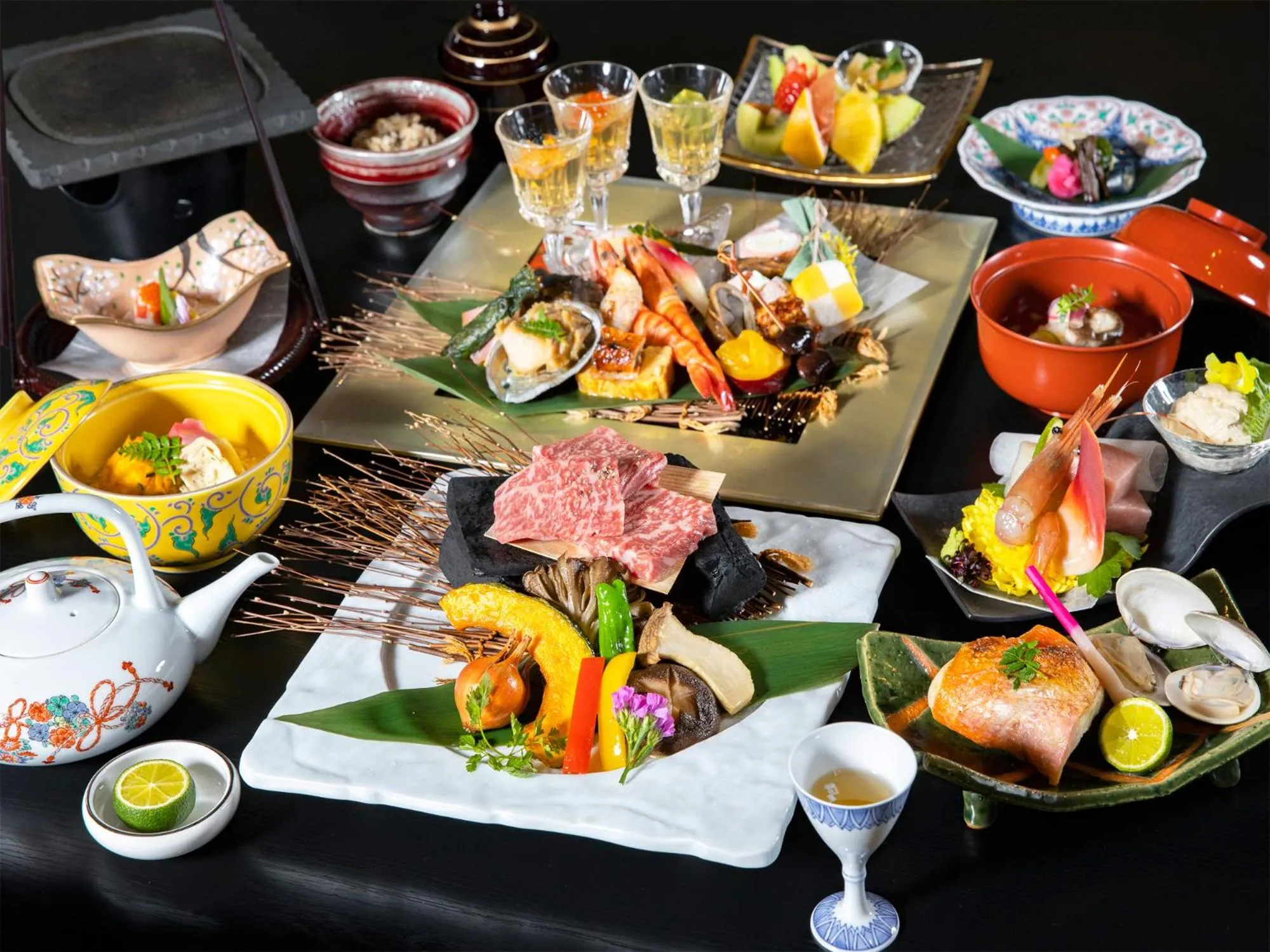 Food and drinks in Kinshuusanso