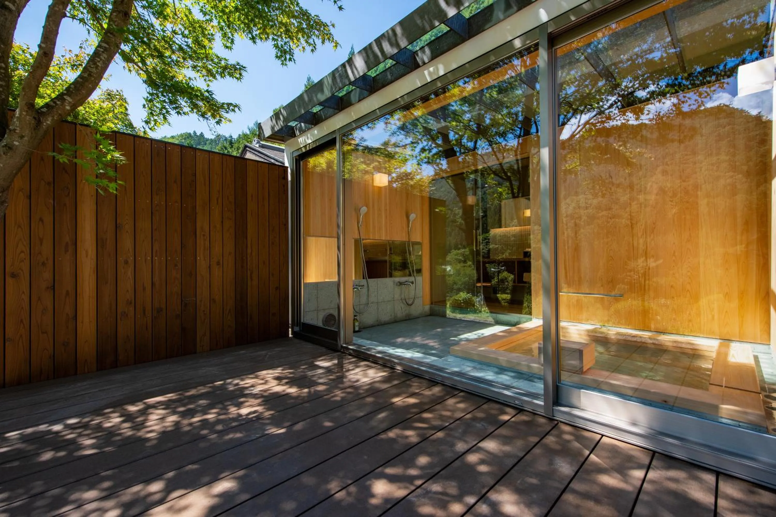 Hot Spring Bath in Kinshuusanso
