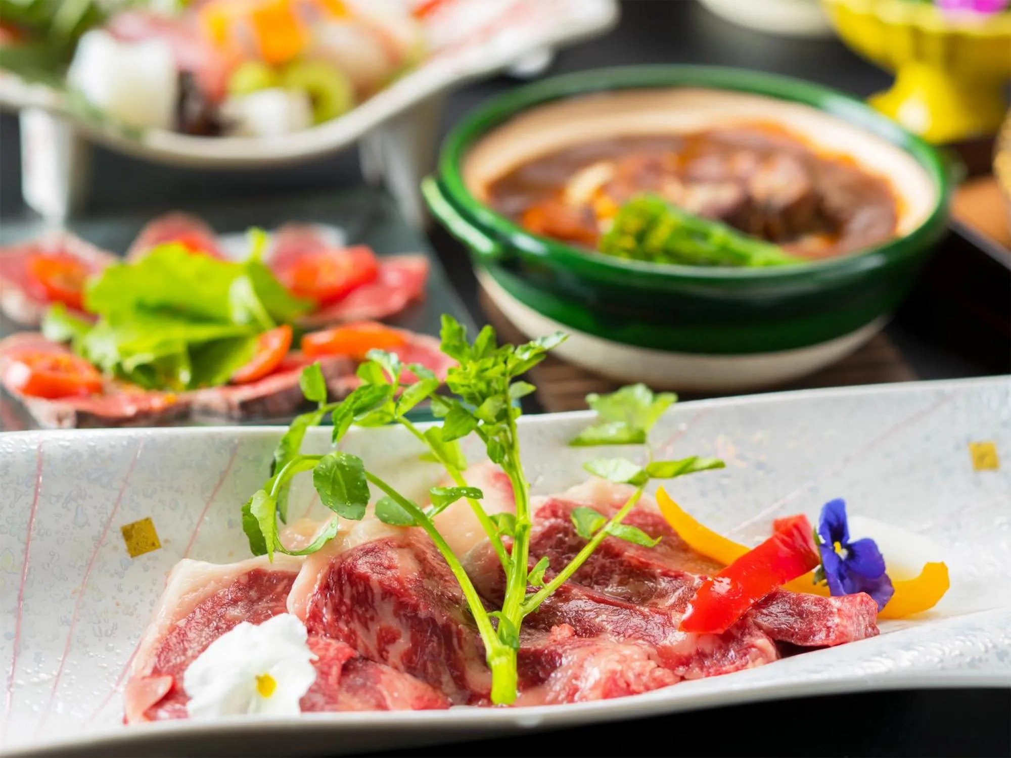 Food and drinks in Kinshuusanso