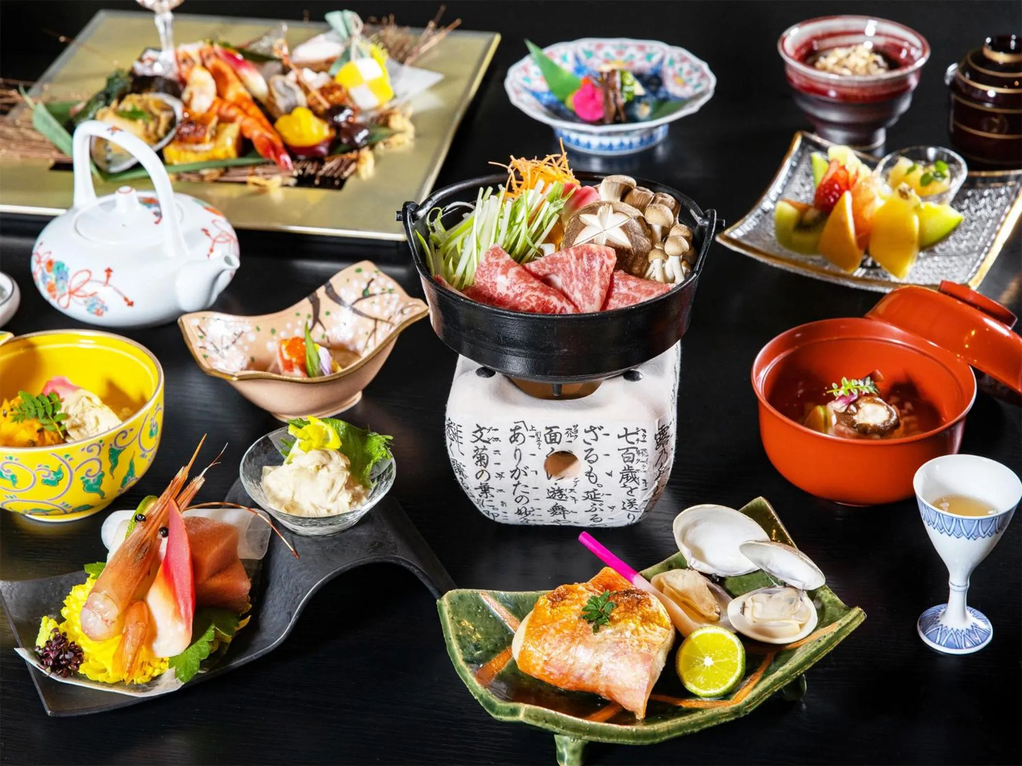 Food and drinks in Kinshuusanso