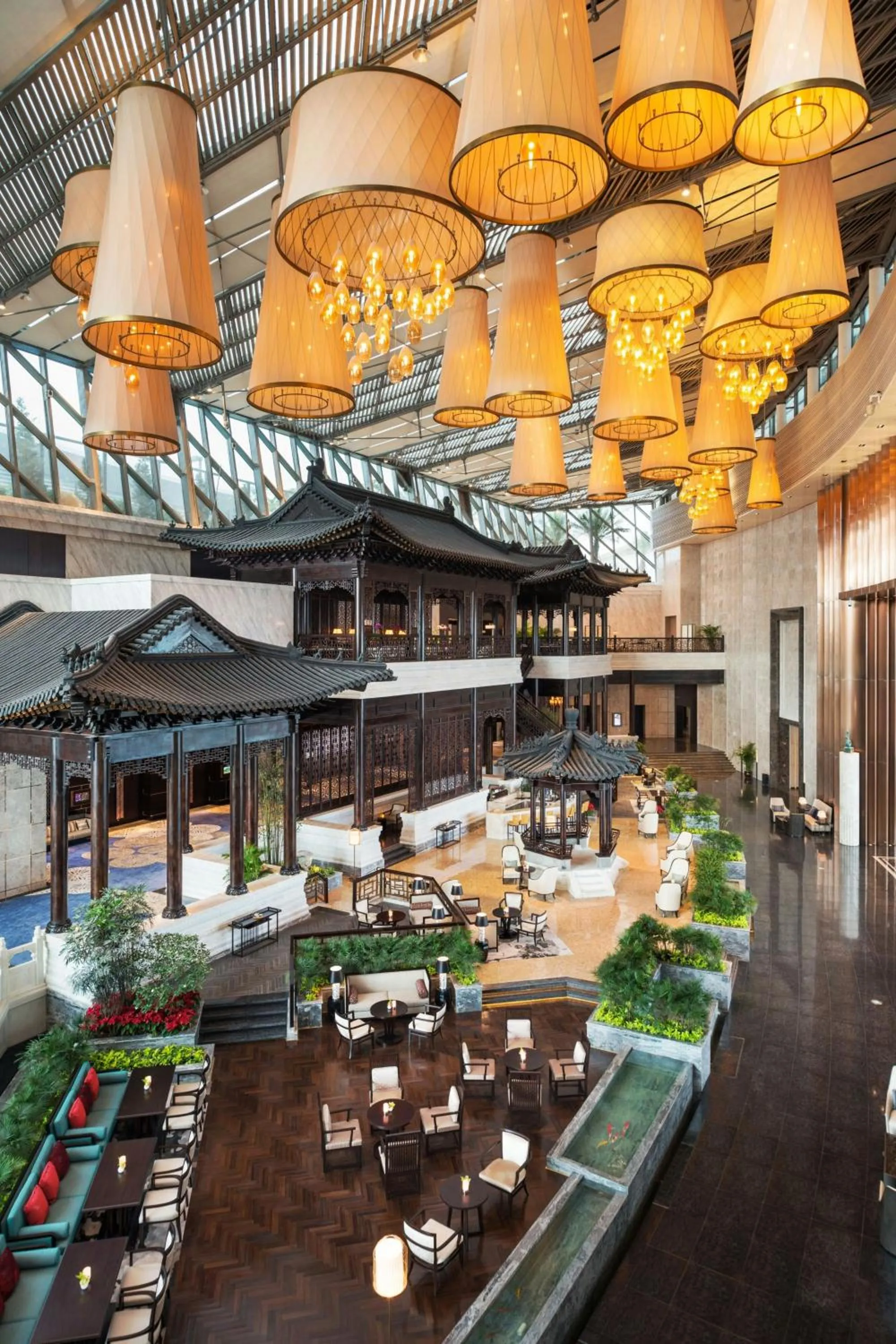 Lobby or reception in Sheraton Zhuhai Hotel