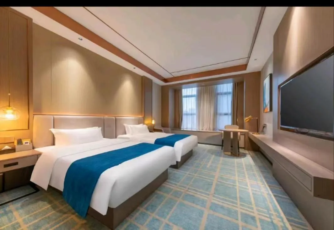 Bed in Poltton International Apartment Hotel - Yangjiang Donghui Plaza