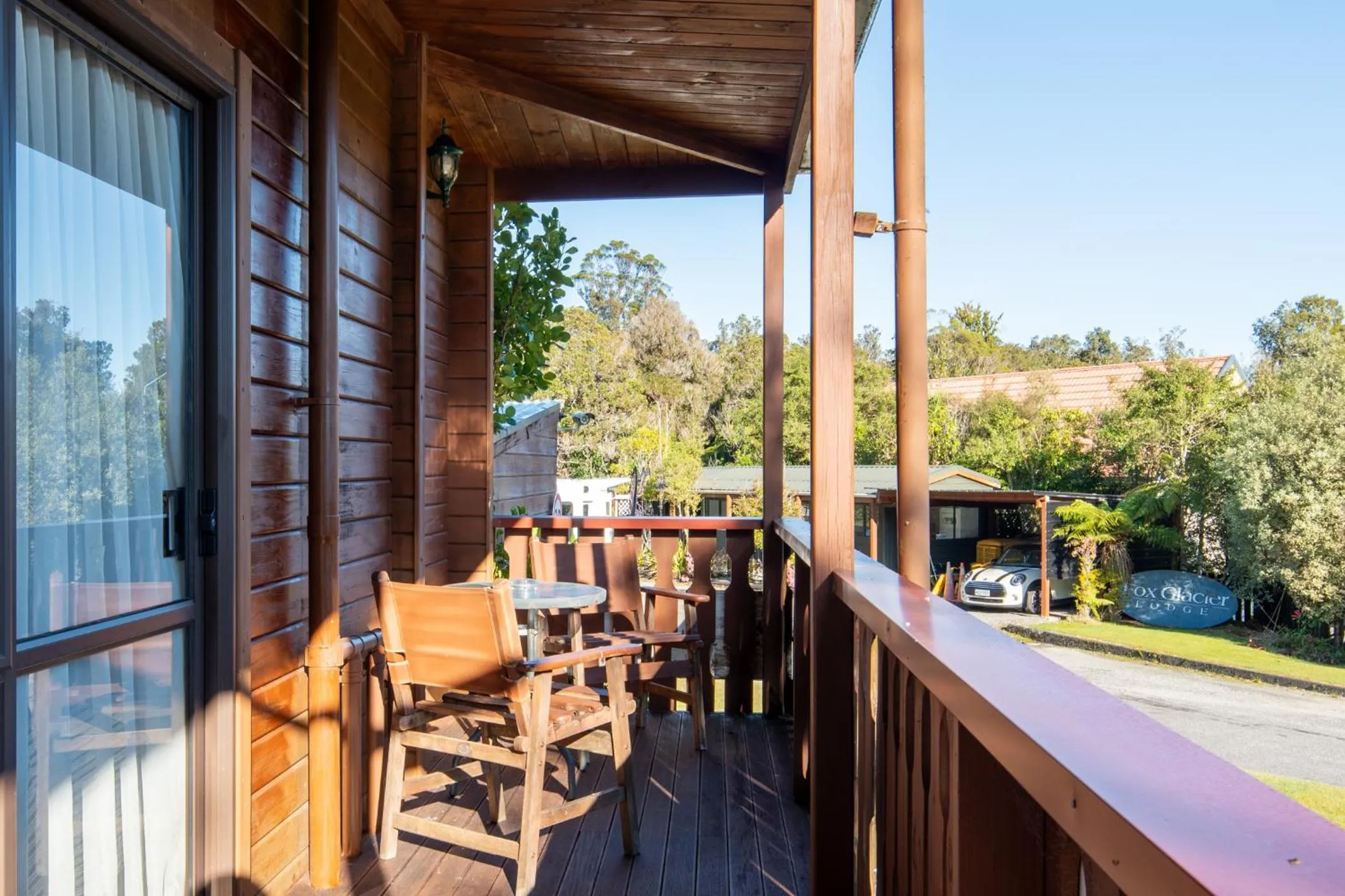 Balcony/Terrace in Fox Glacier Lodge