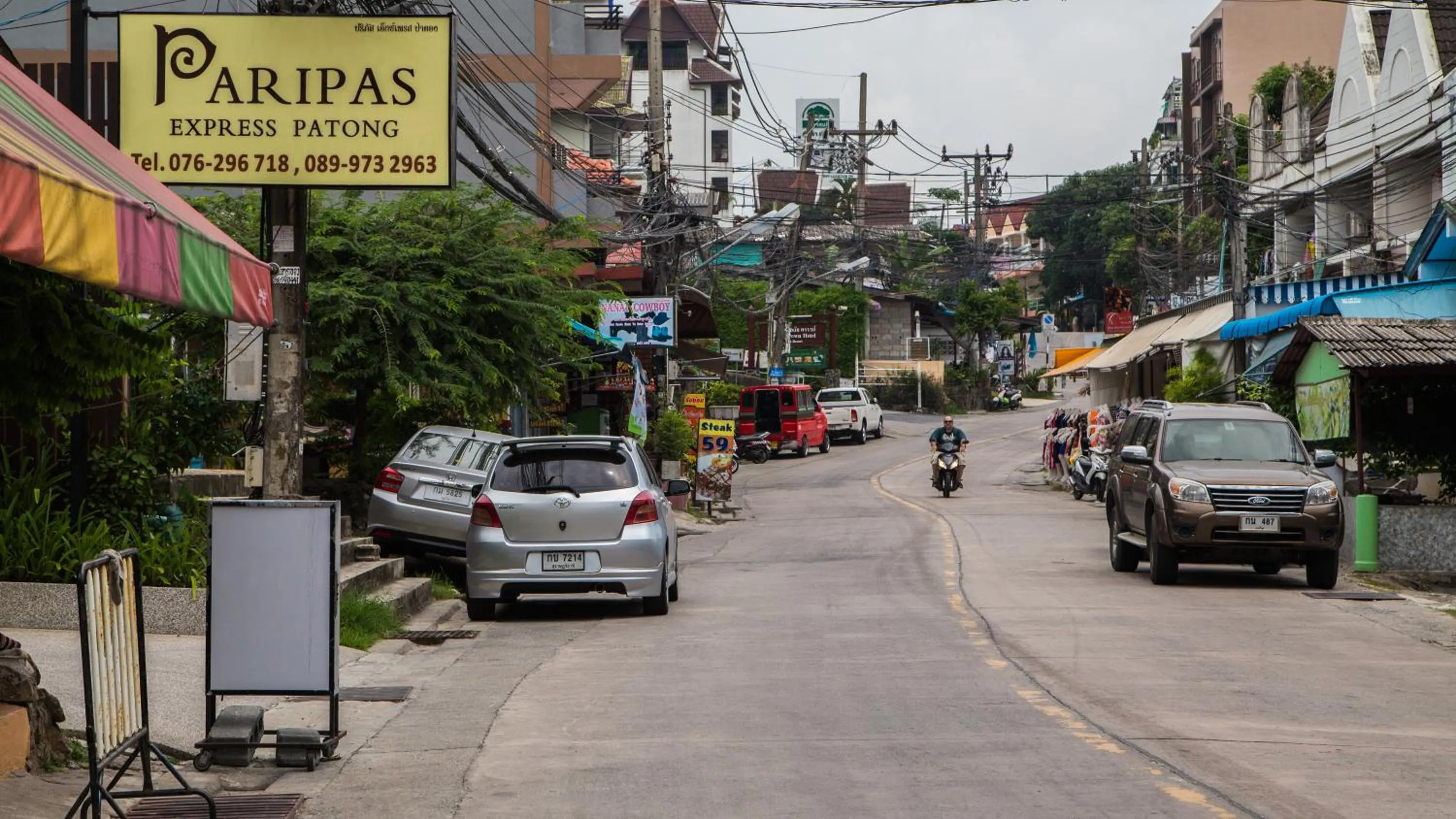 Street view in Paripas Express Patong