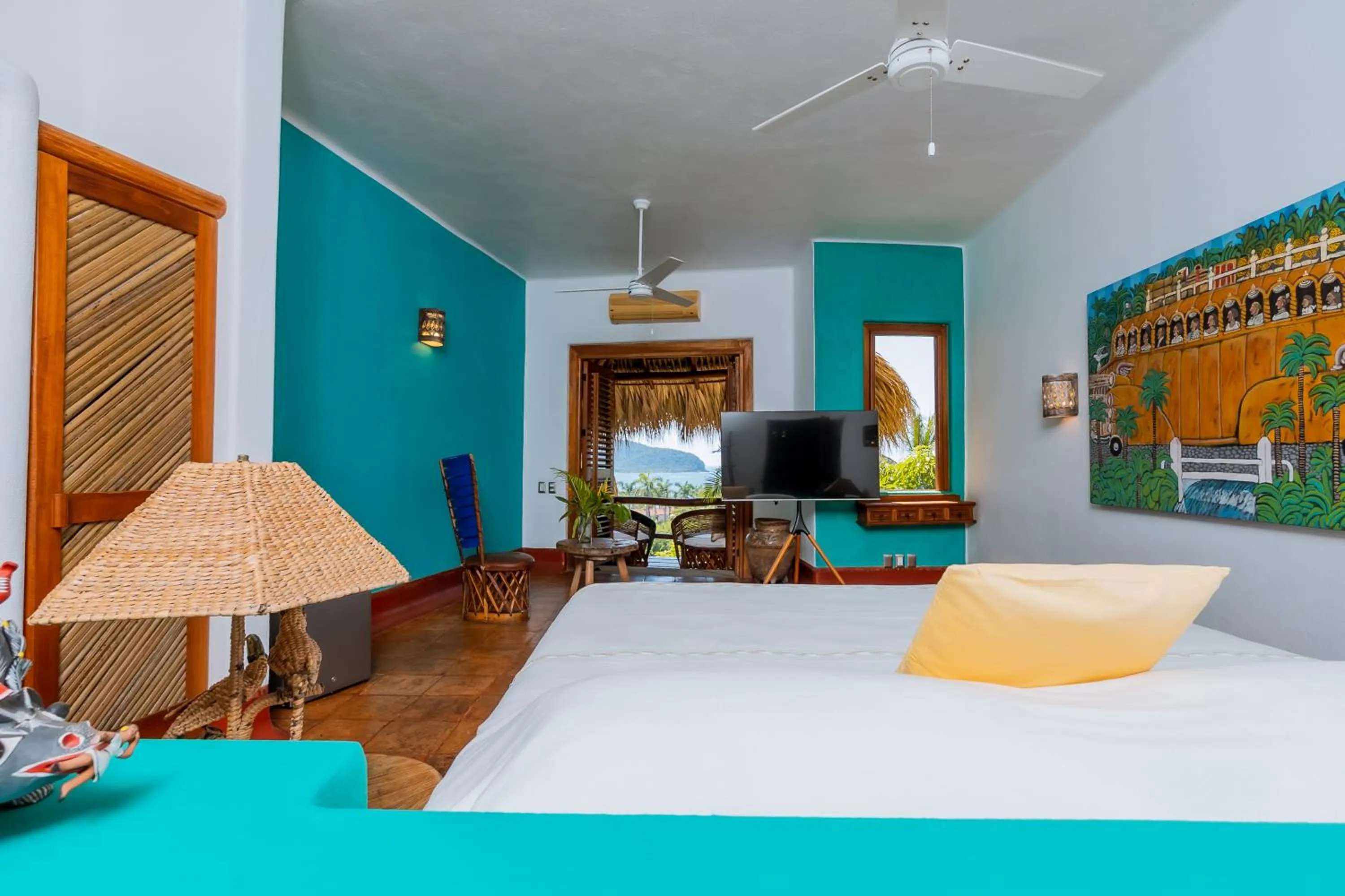 Bedroom, Bed in Ensueño de Fuga