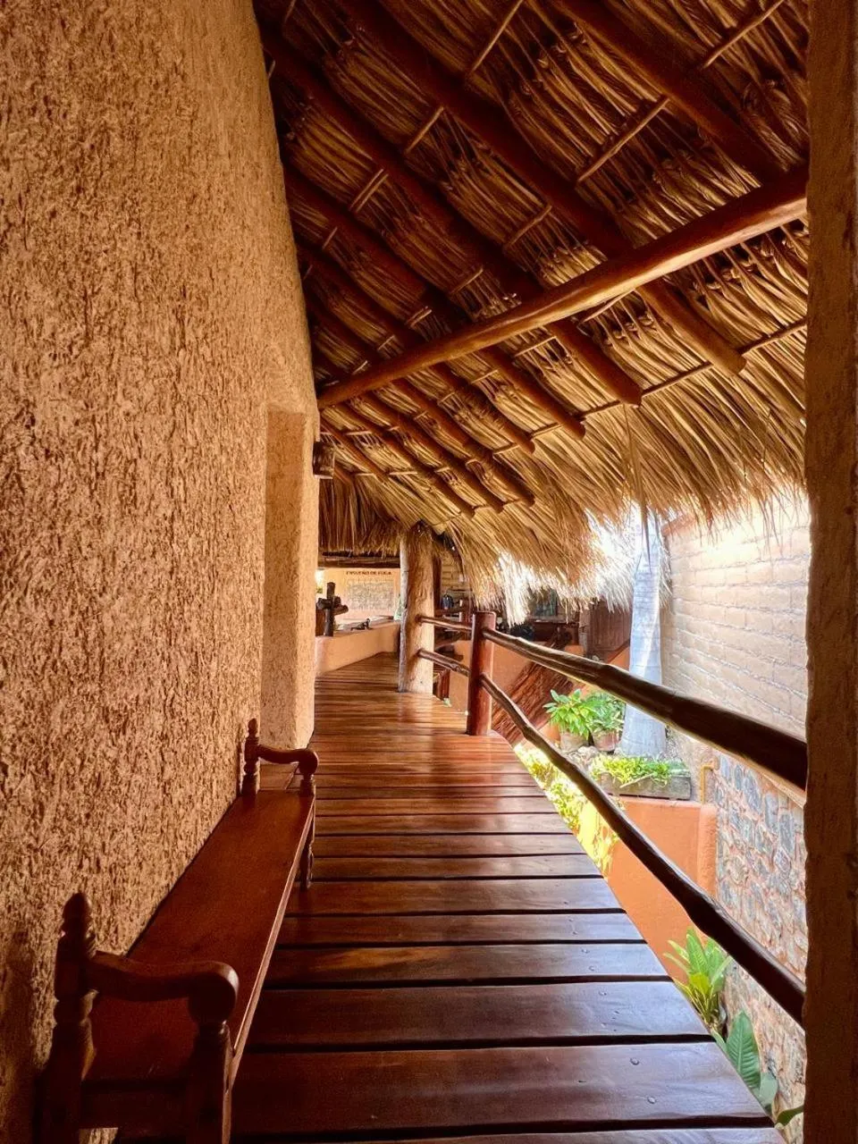 Inner courtyard view in Ensueño de Fuga