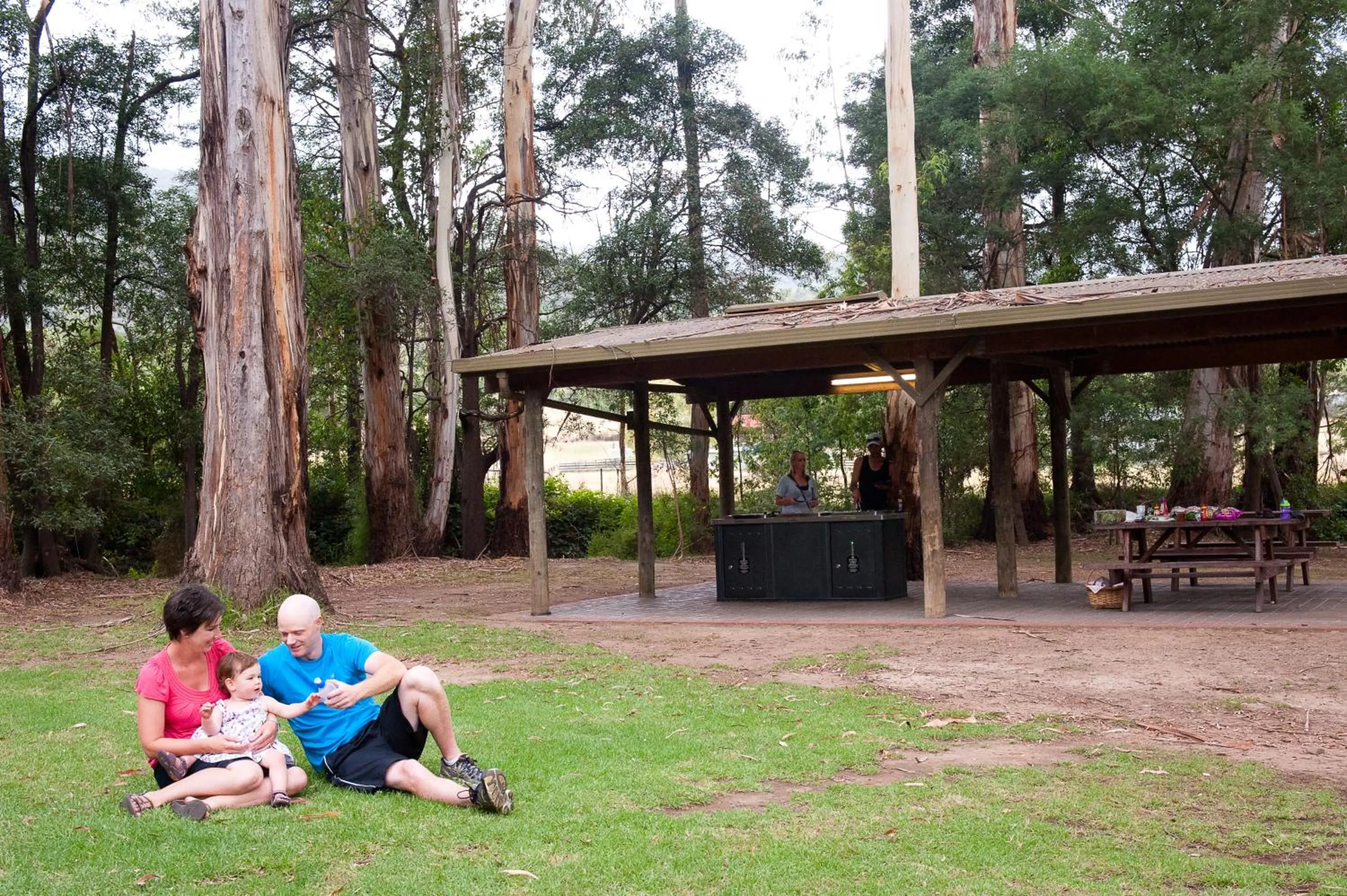 BBQ facilities in BIG4 Yarra Valley Park Lane Holiday Park