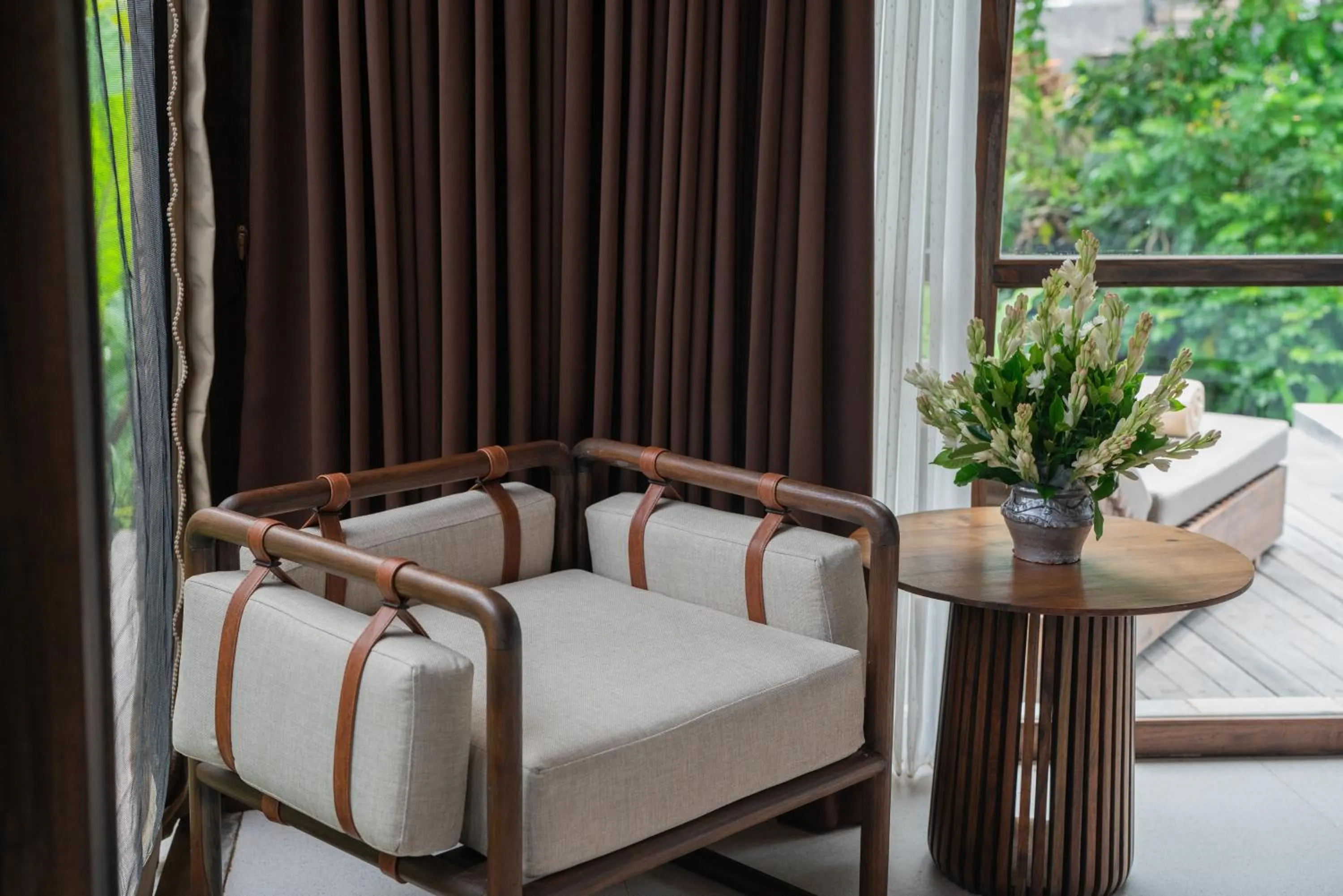 furniture in Ubud Mas Glamping Luxury Tent