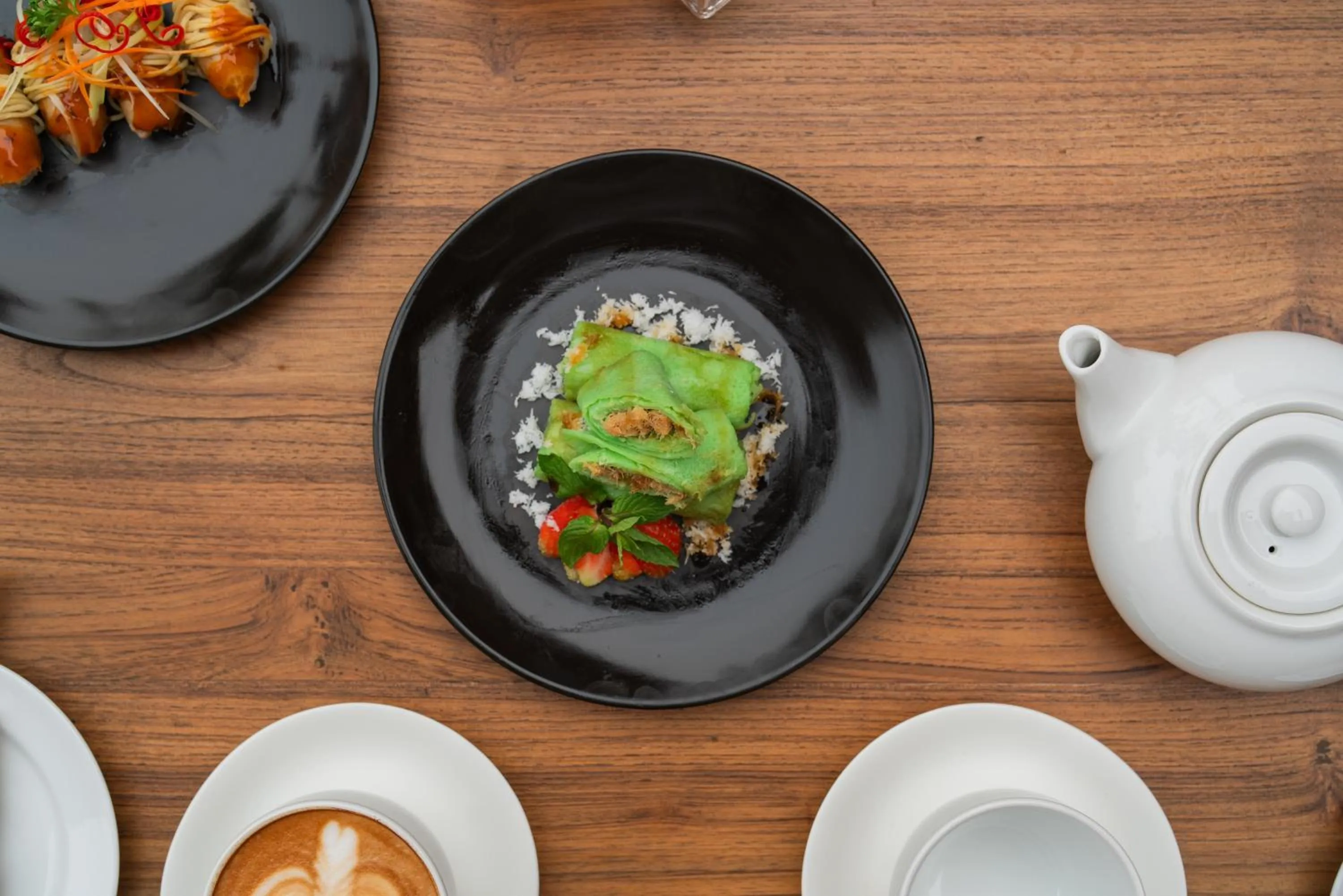 Food and drinks in Ubud Mas Glamping Luxury Tent