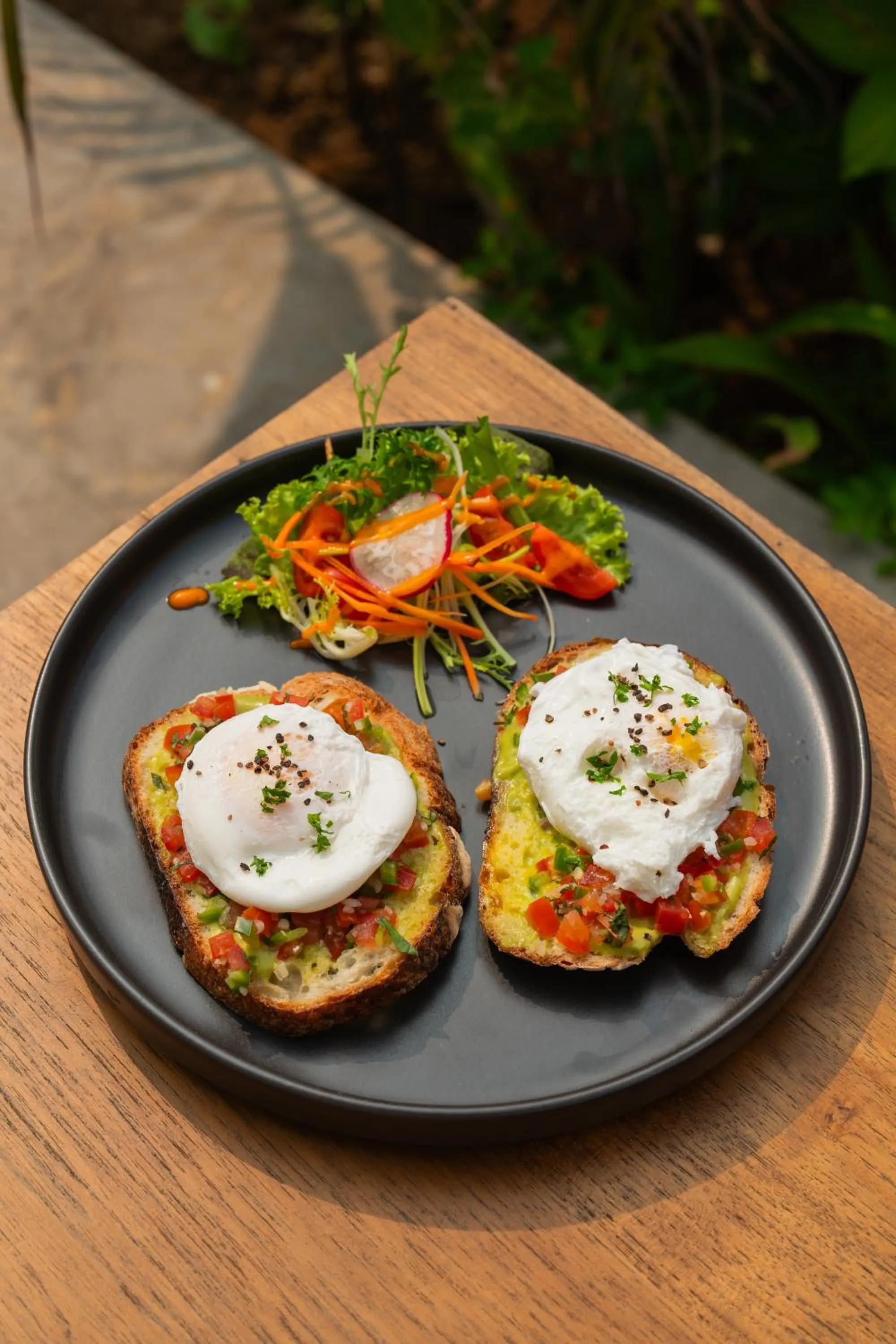 Restaurant/places to eat in Ubud Mas Glamping Luxury Tent