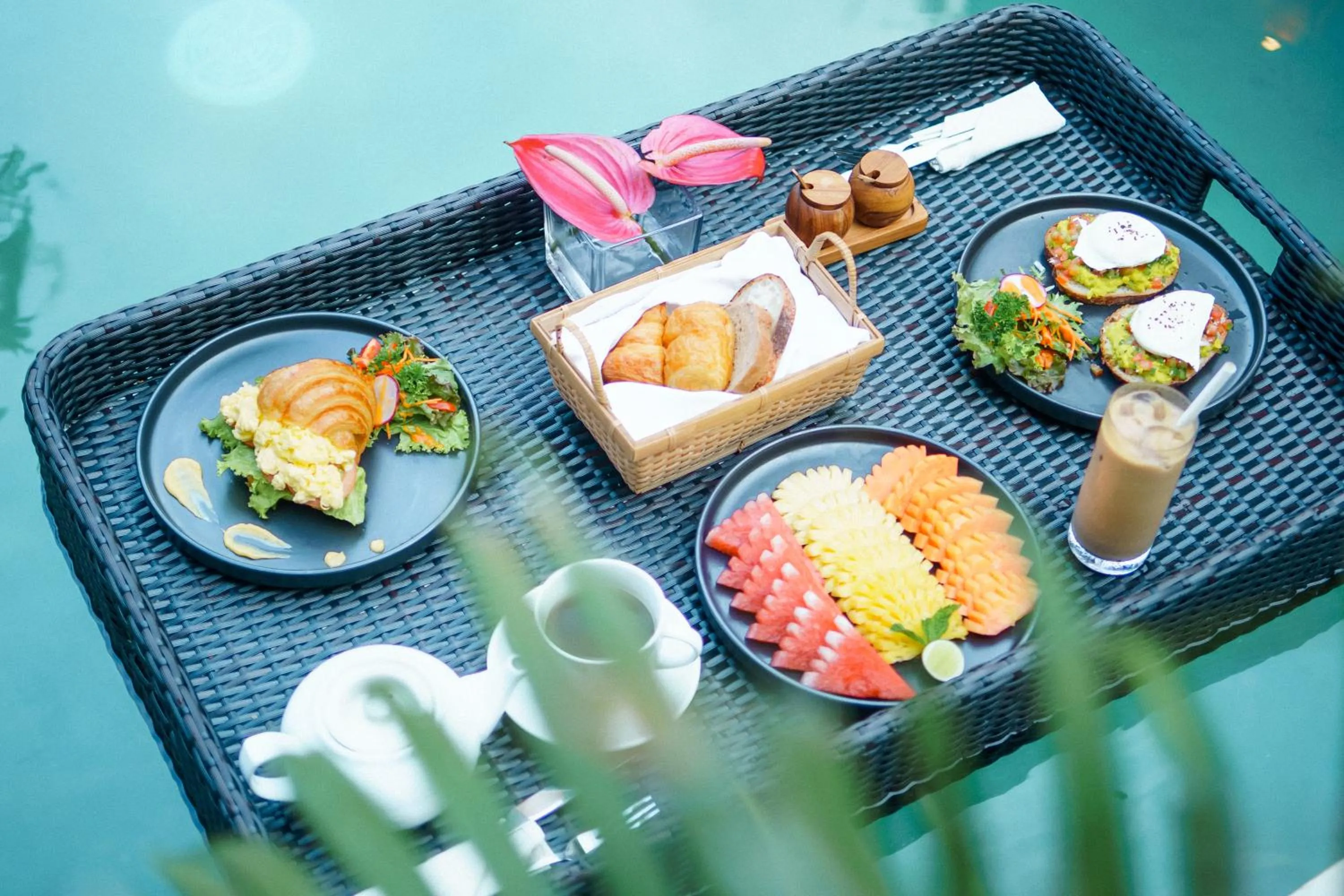 Restaurant/places to eat in Ubud Mas Glamping Luxury Tent