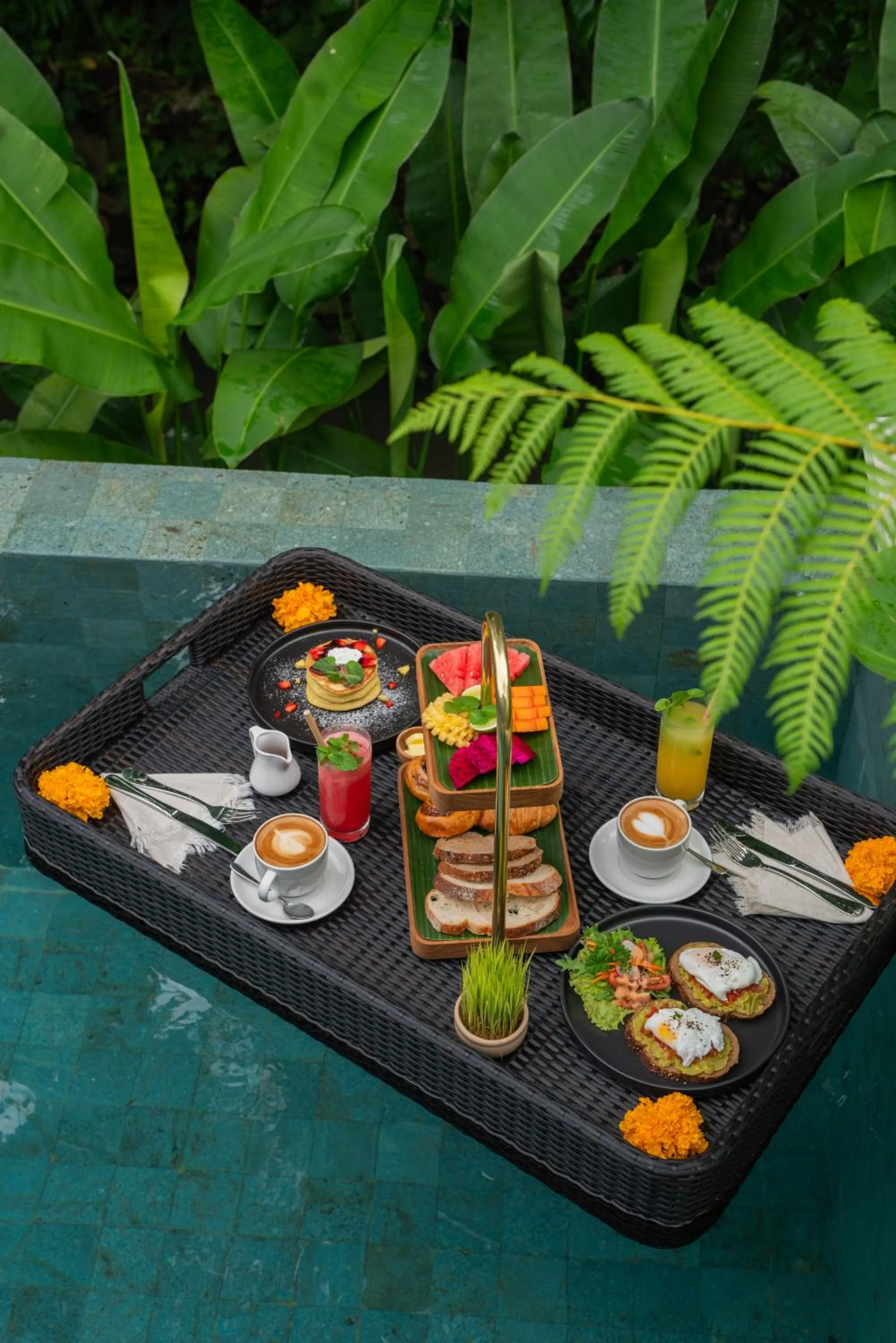 Food in Ubud Mas Glamping Luxury Tent