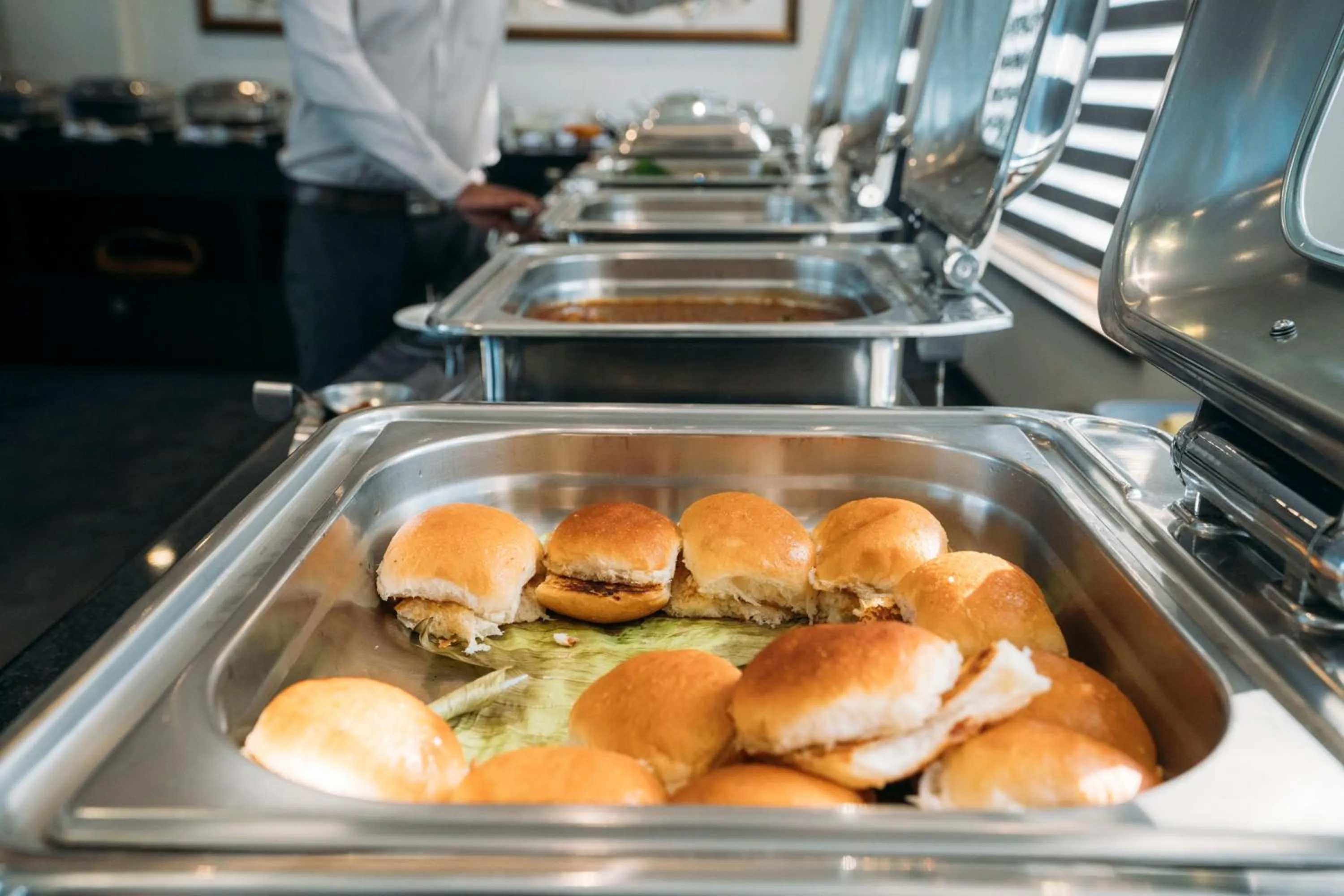 Buffet breakfast in The Panoramic Getaway