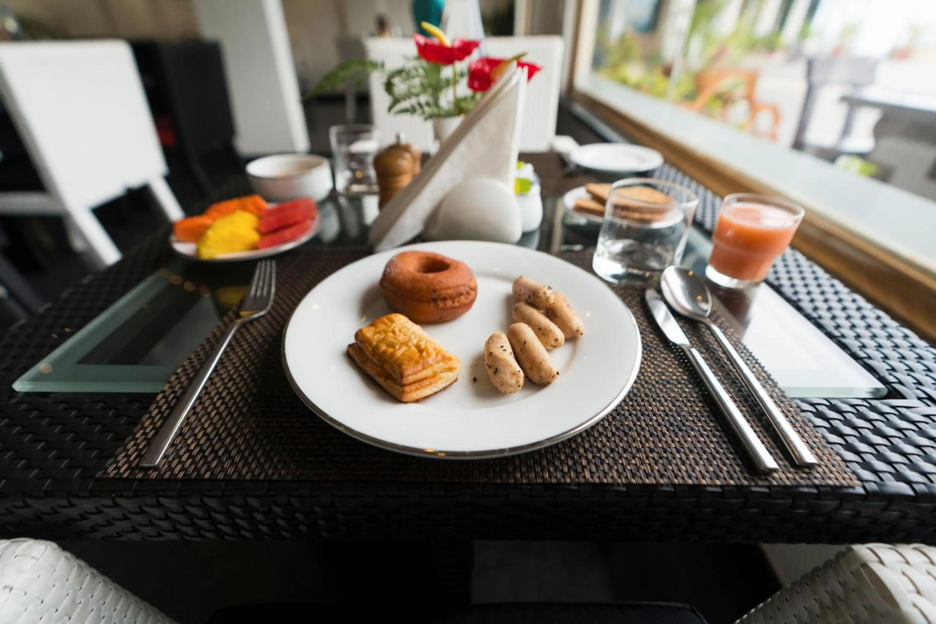 Food in The Panoramic Getaway