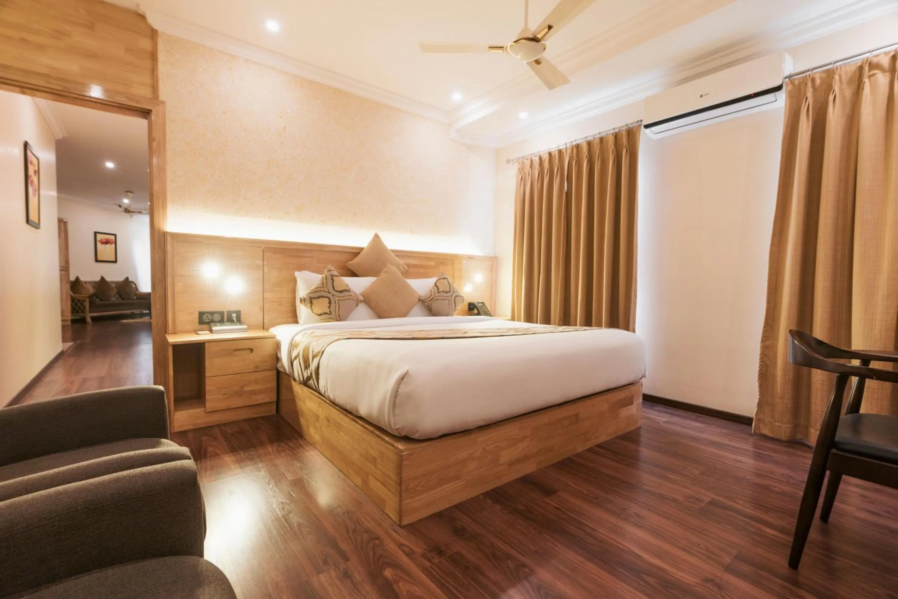 Bedroom, Bed in The Panoramic Getaway