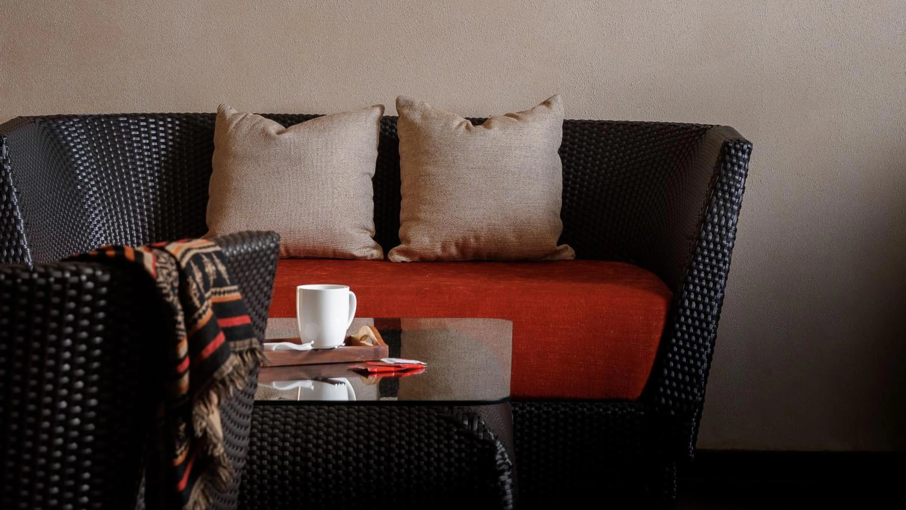 Living room in The Panoramic Getaway