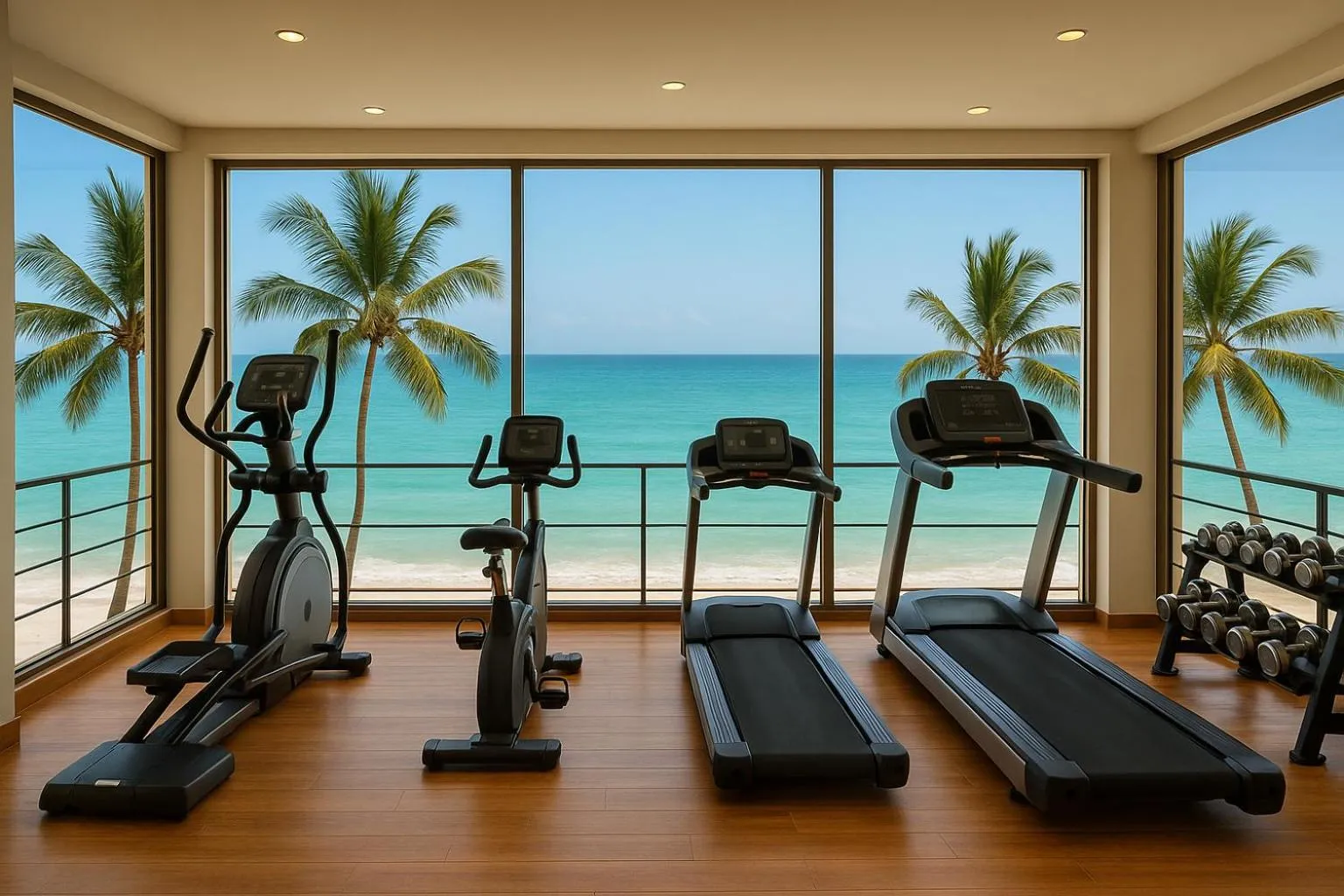 Fitness centre/facilities in JAZ Adonia