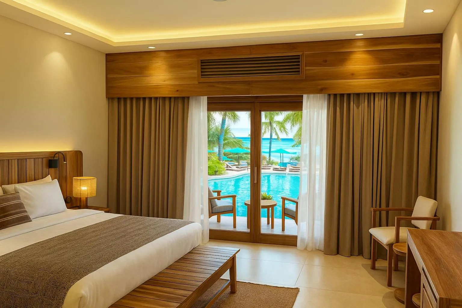 Bedroom, Bed in JAZ Adonia