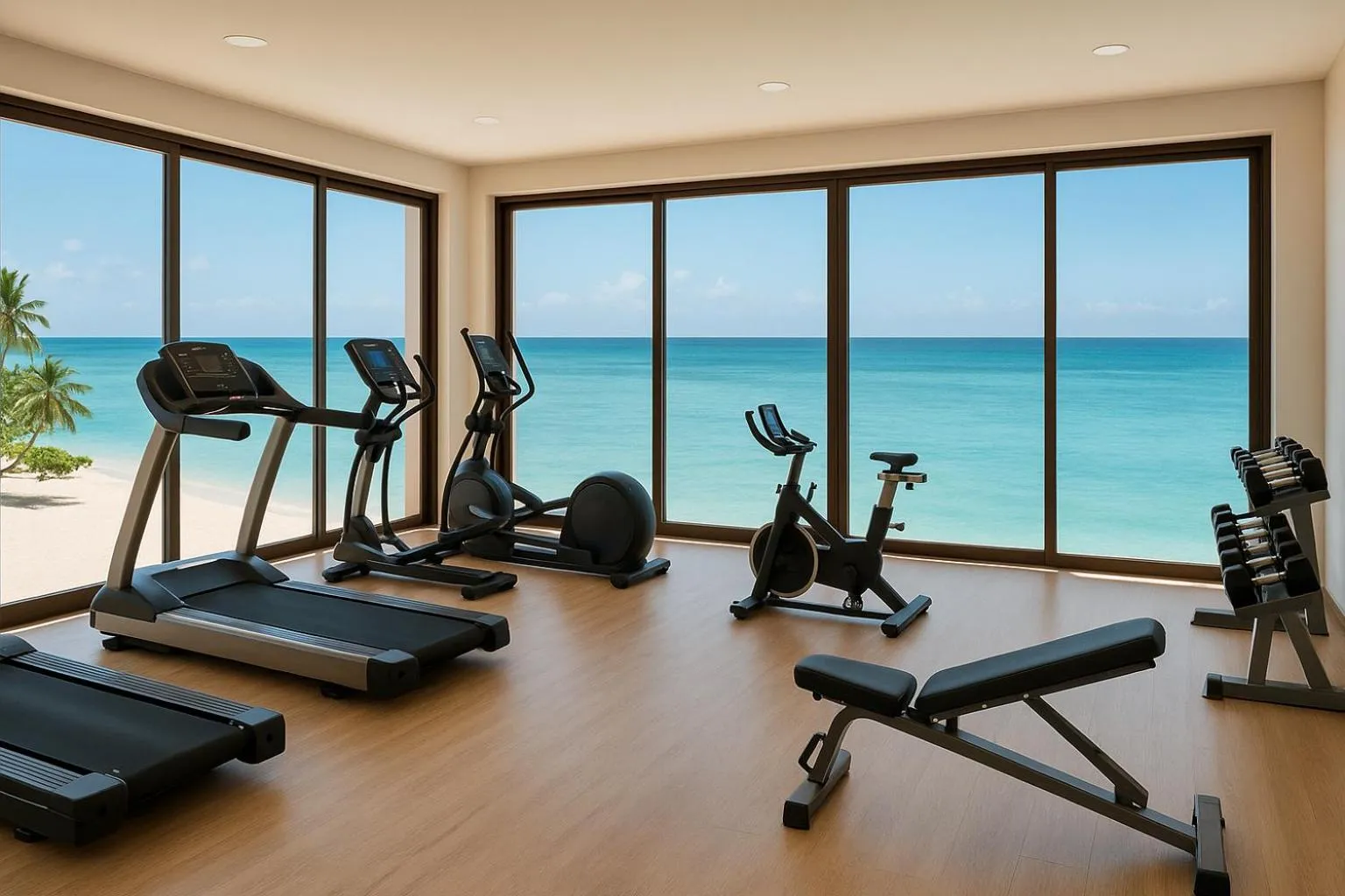 Fitness centre/facilities in JAZ Adonia