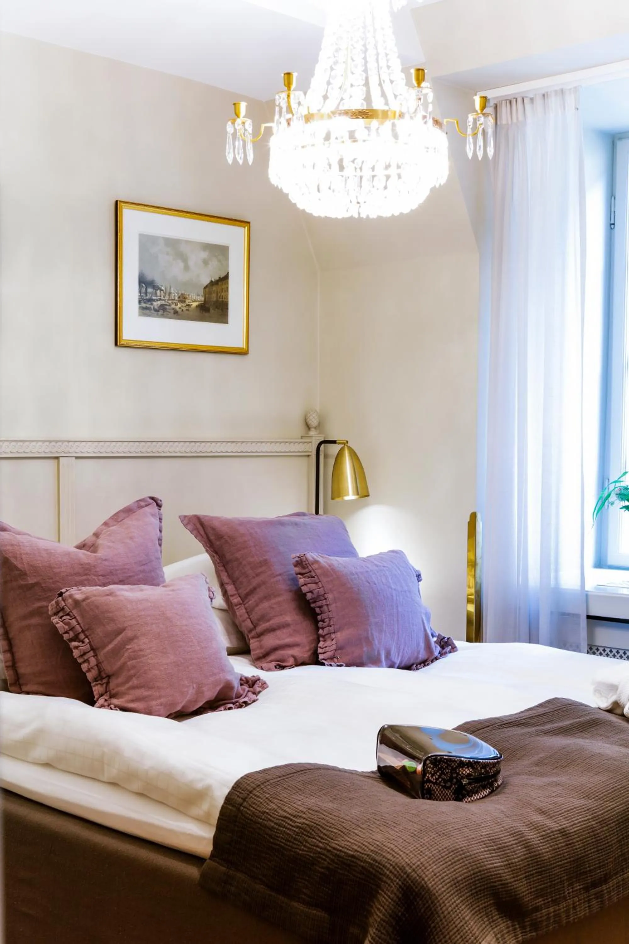 Bed in Hotel Kungsträdgården