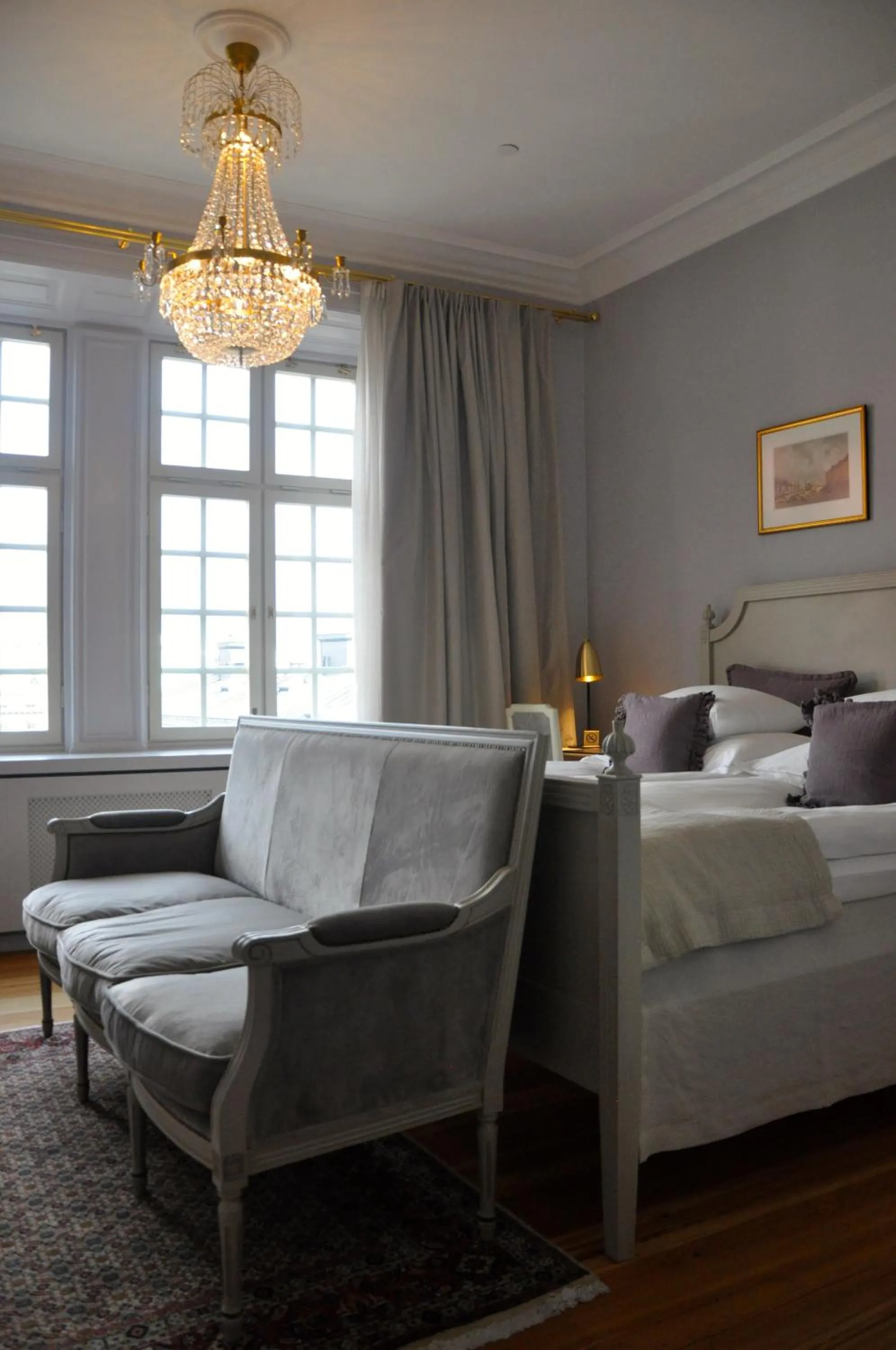 Bed in Hotel Kungsträdgården