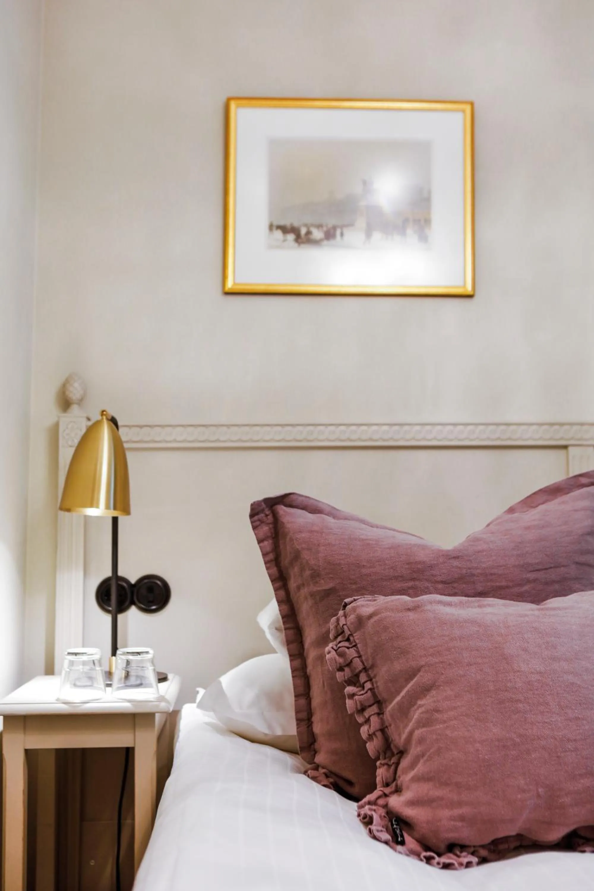 Bed in Hotel Kungsträdgården