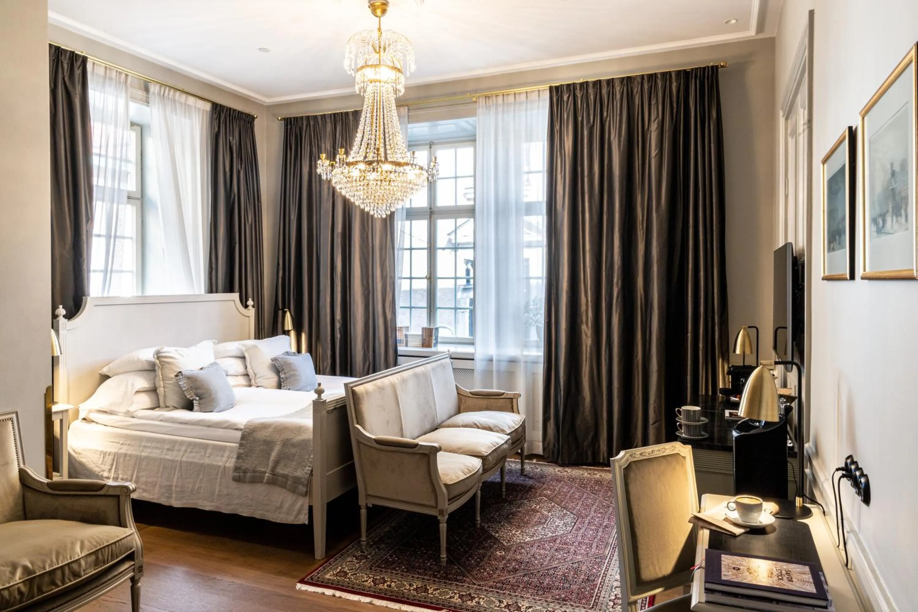 Bedroom, Bed in Hotel Kungsträdgården