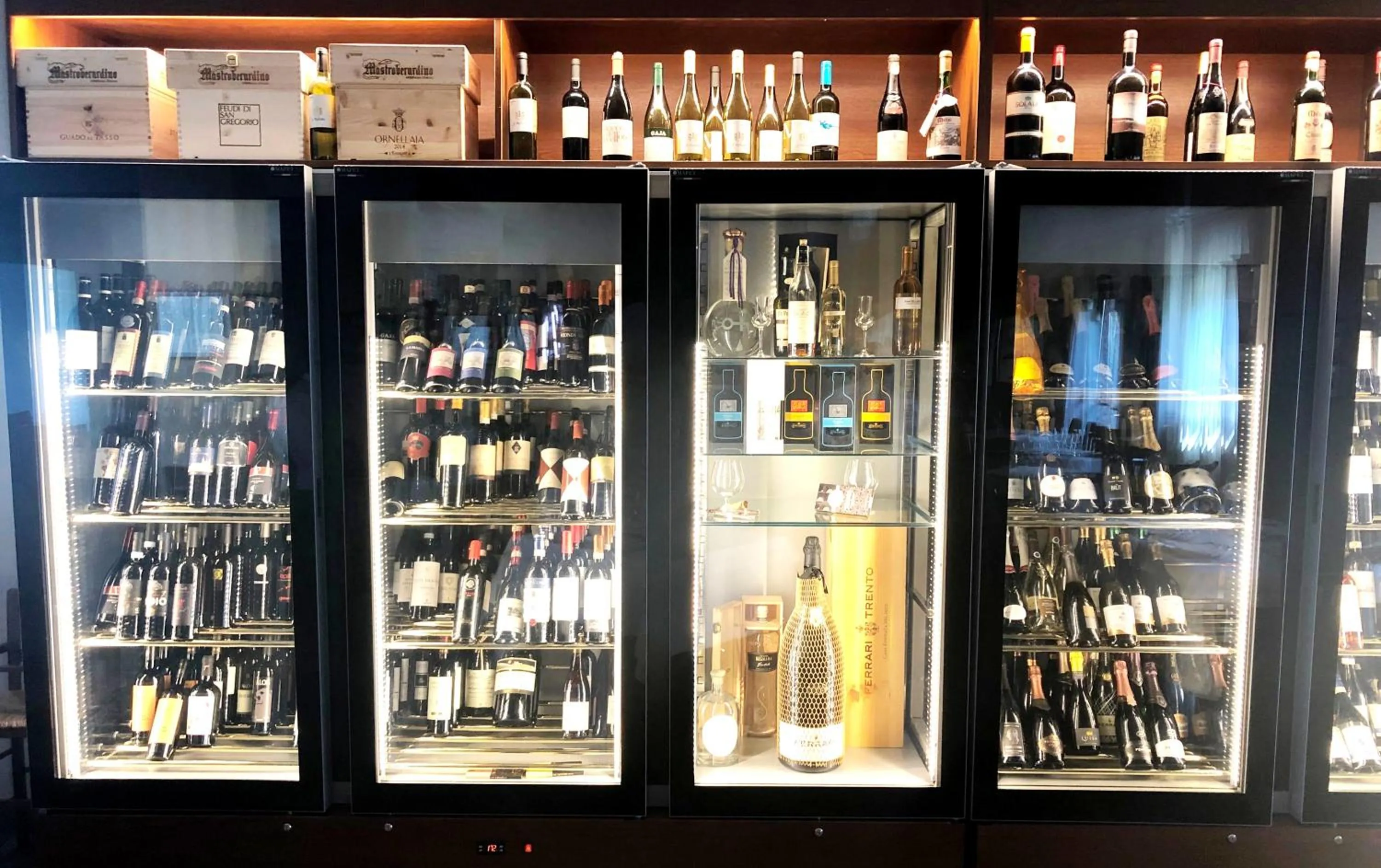 Alcoholic drinks in Hotel Ristorante Donato