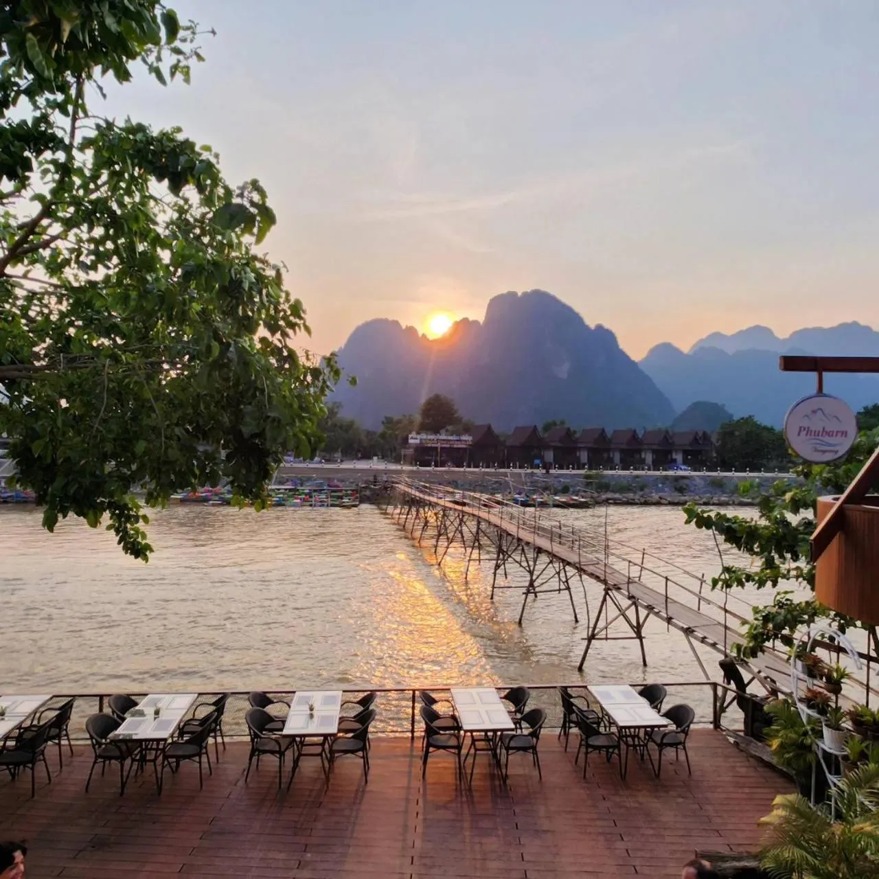 Nearby landmark in Phubarn VimarnVangvieng Resort