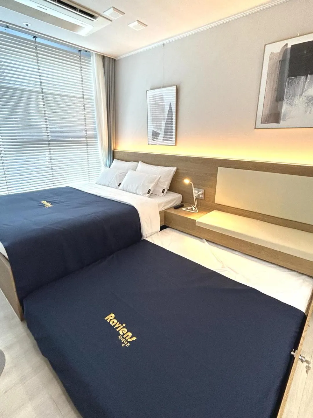 Bed in Raviens Haeundae Avenue