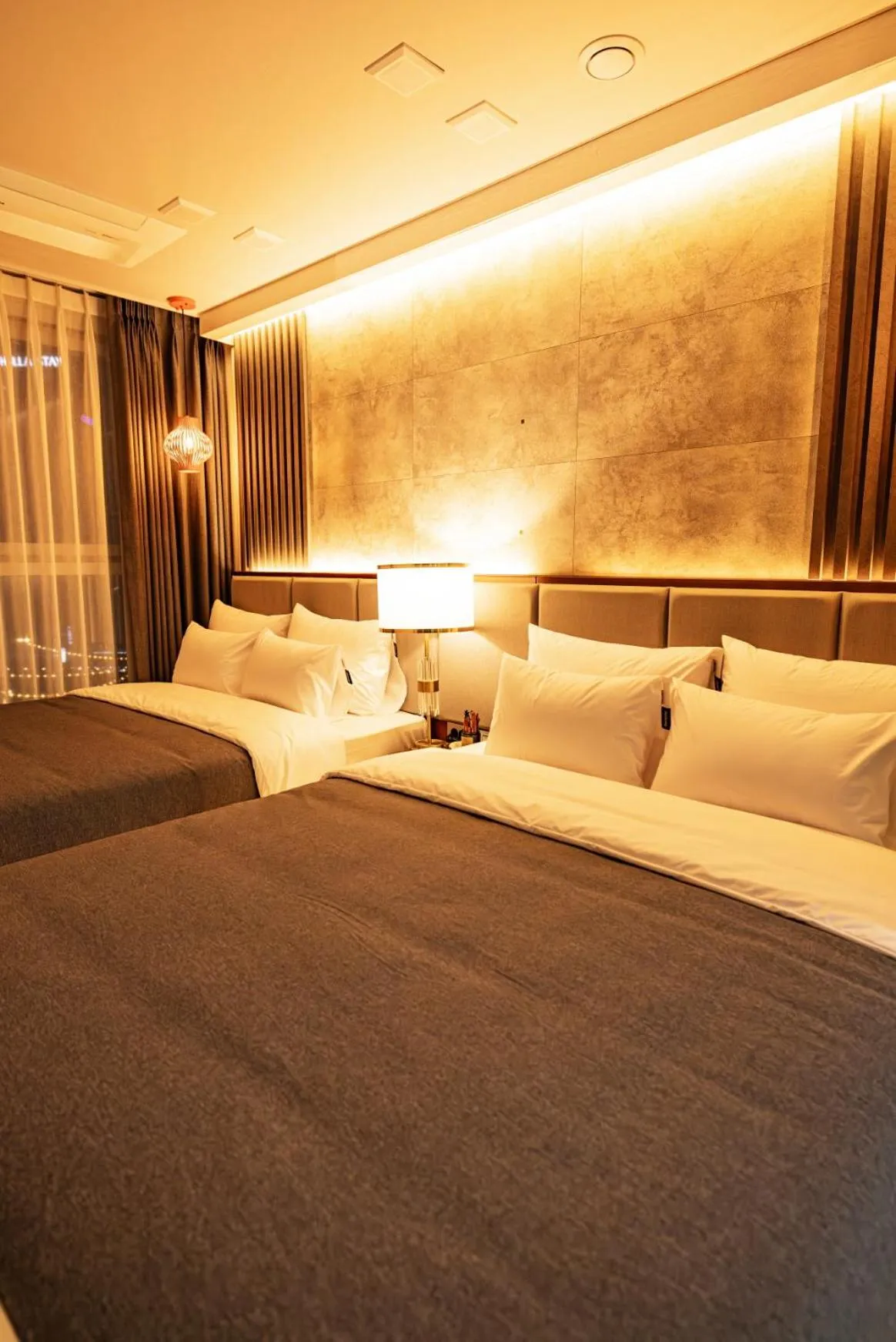 Bed in Raviens Haeundae Avenue