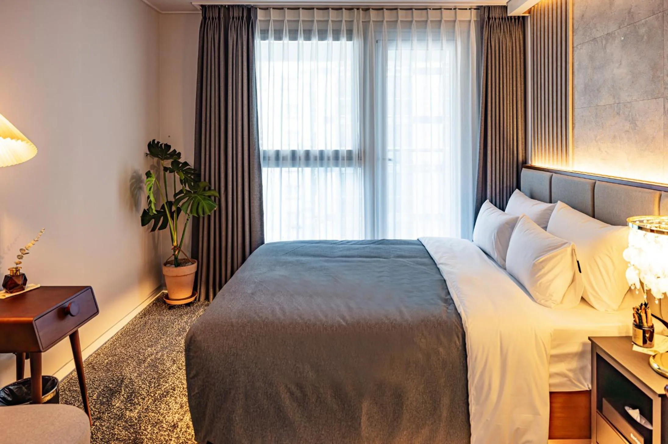 Bed in Raviens Haeundae Avenue