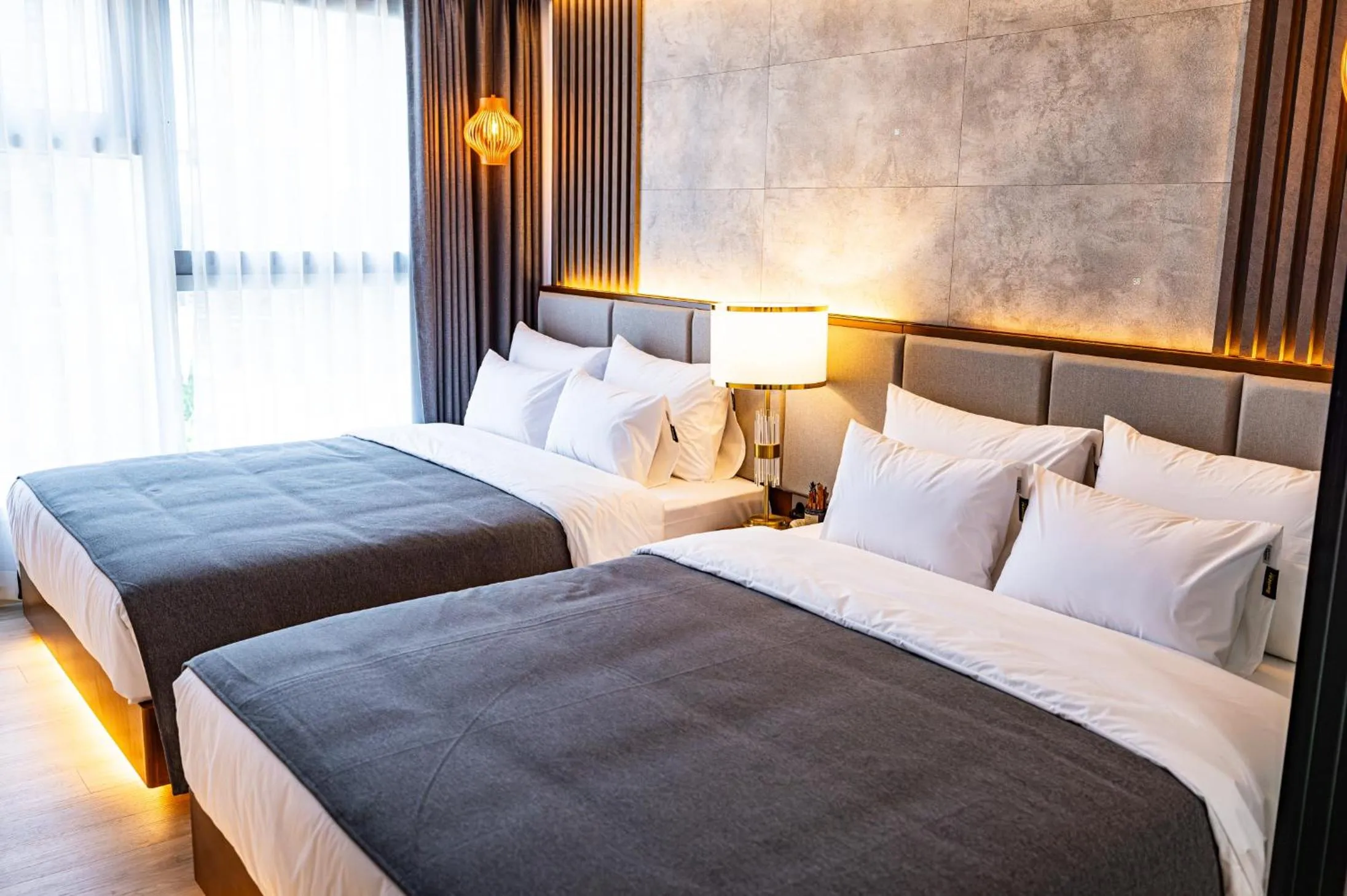 Bed in Raviens Haeundae Avenue