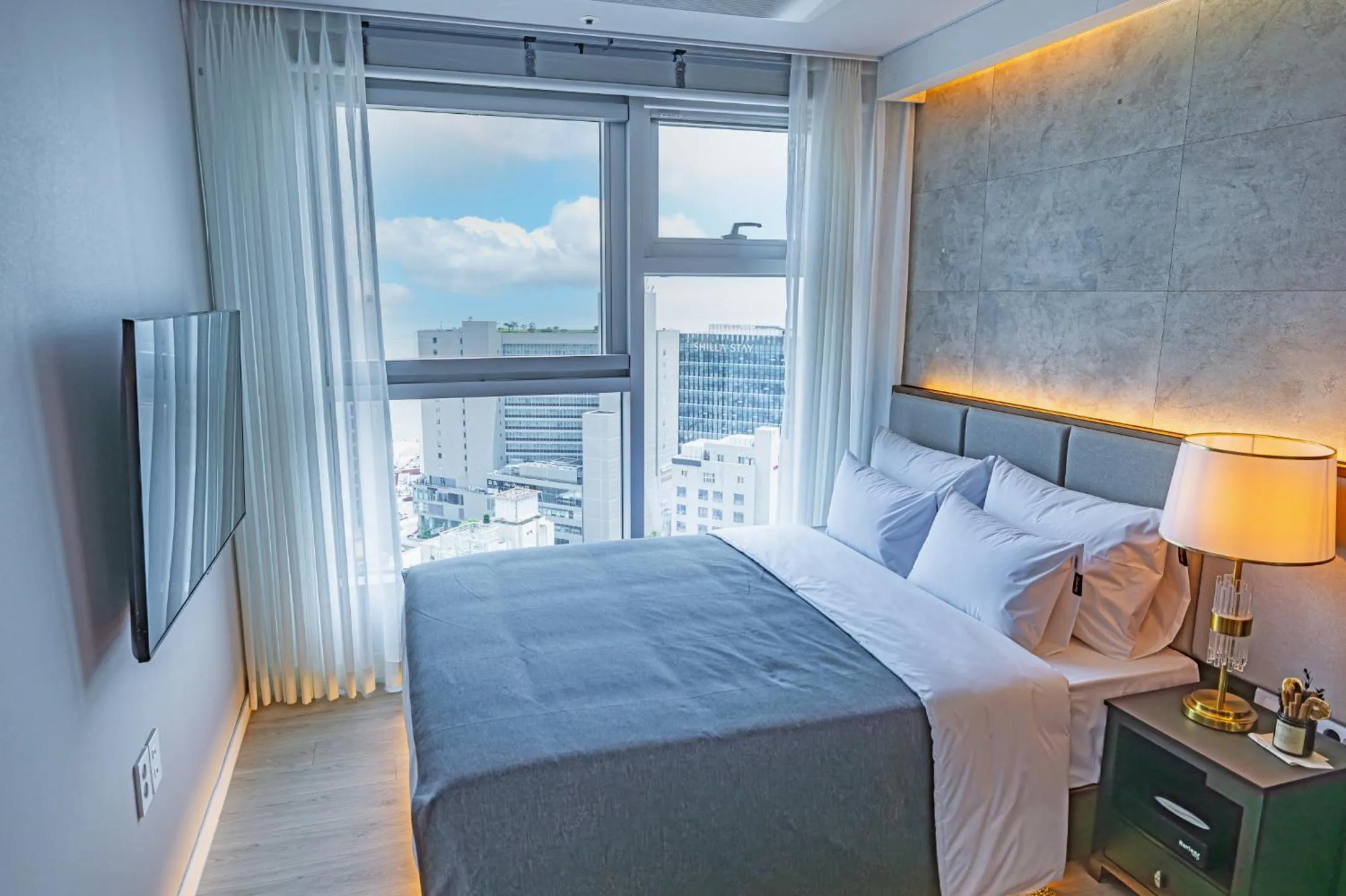 Bed in Raviens Haeundae Avenue