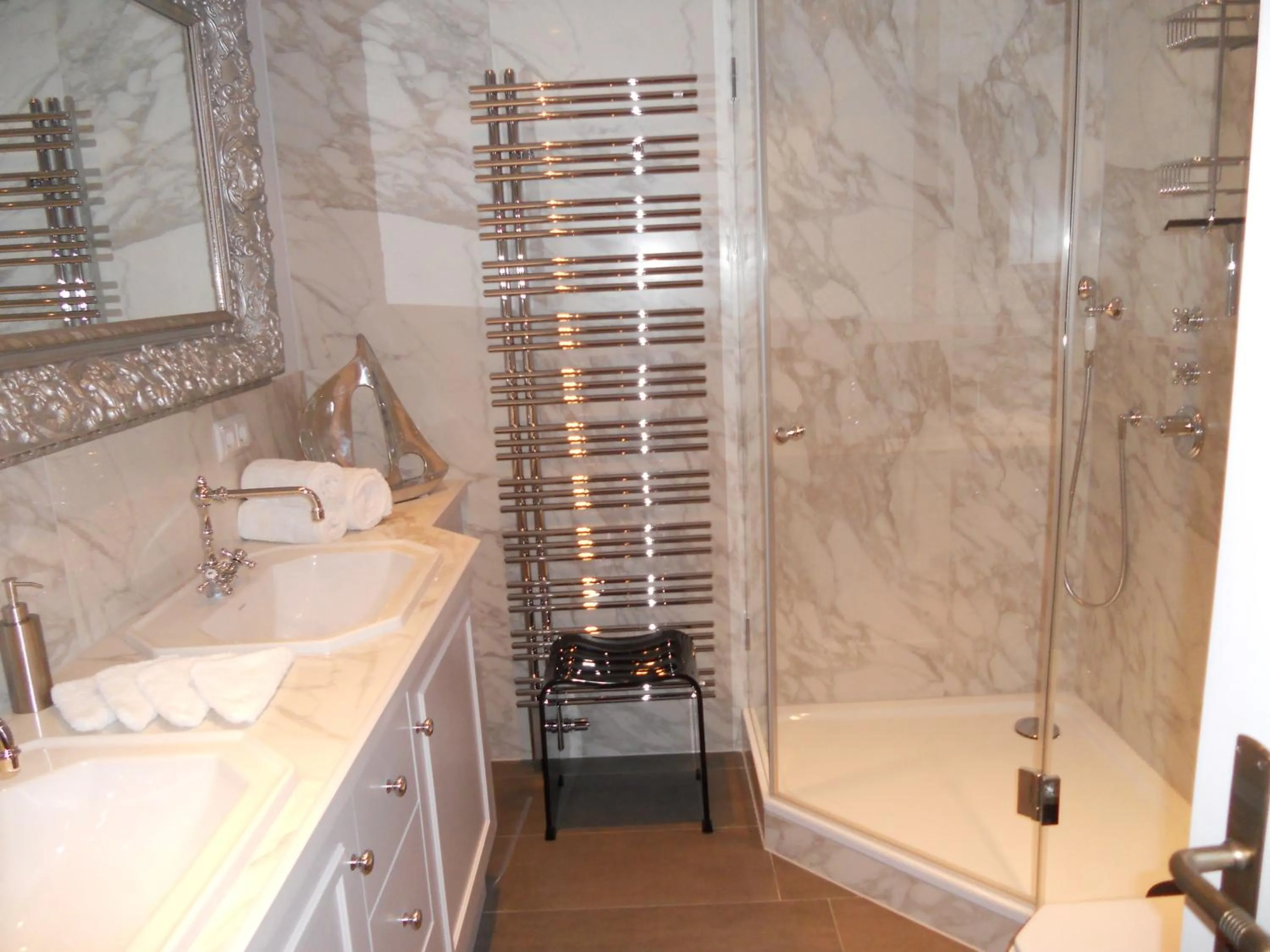 Bathroom in Ferienhaus Weetstich