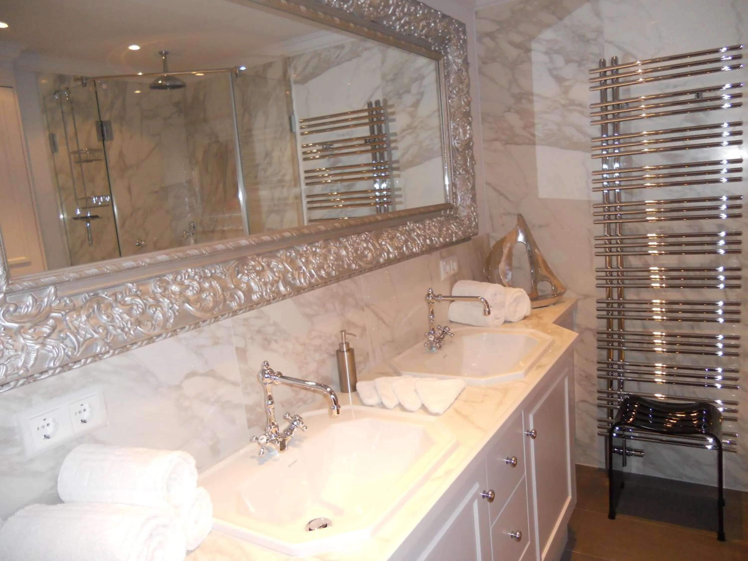 Bathroom in Ferienhaus Weetstich