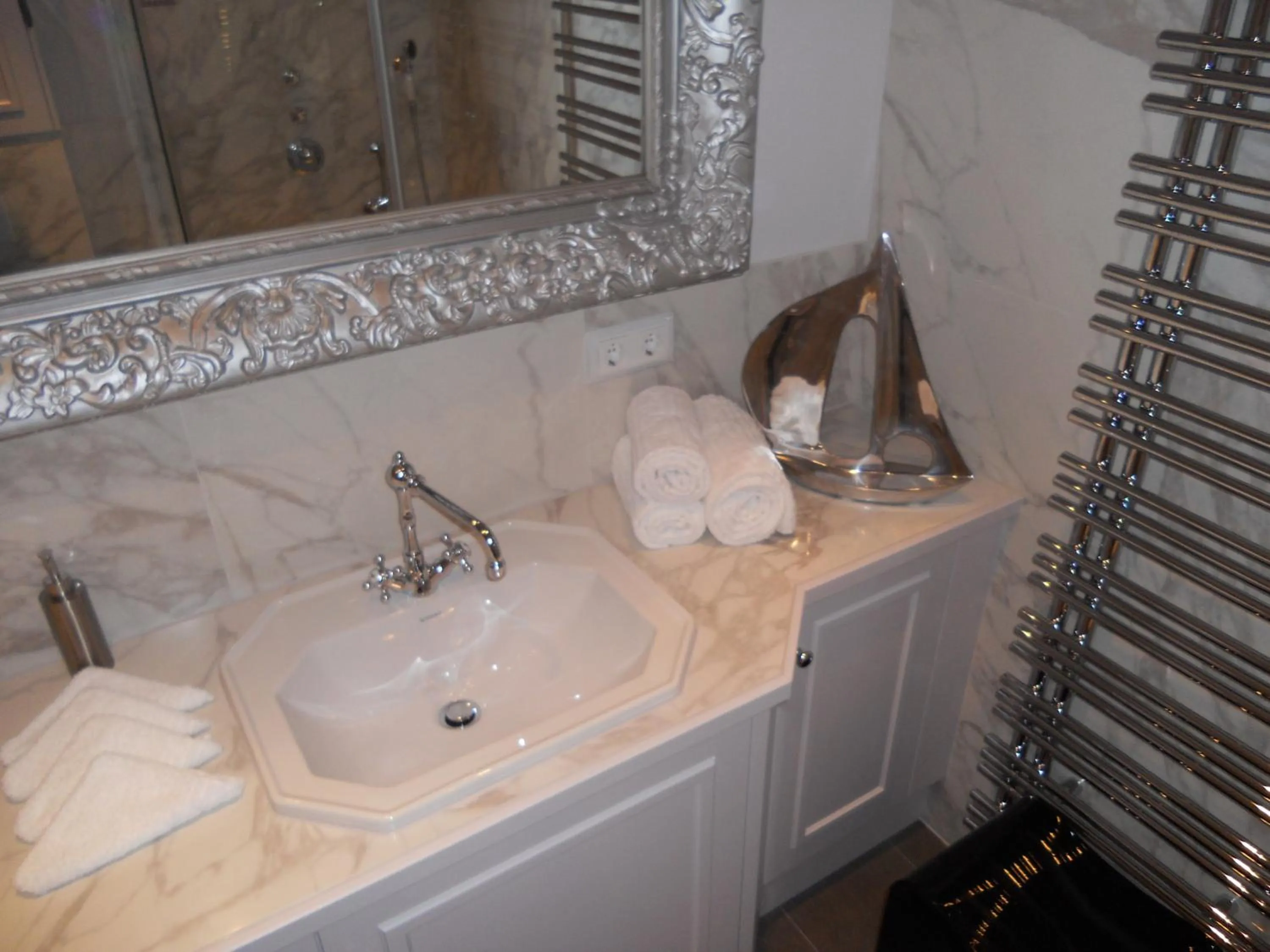 Bathroom in Ferienhaus Weetstich