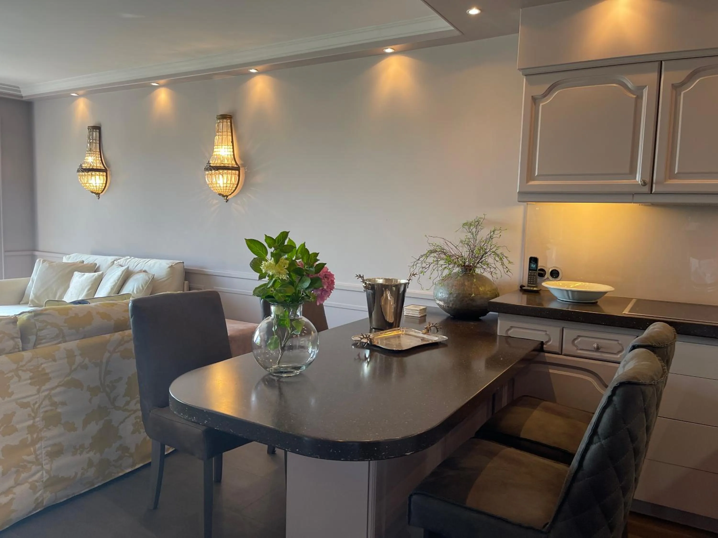 Dining area in Ferienhaus Weetstich