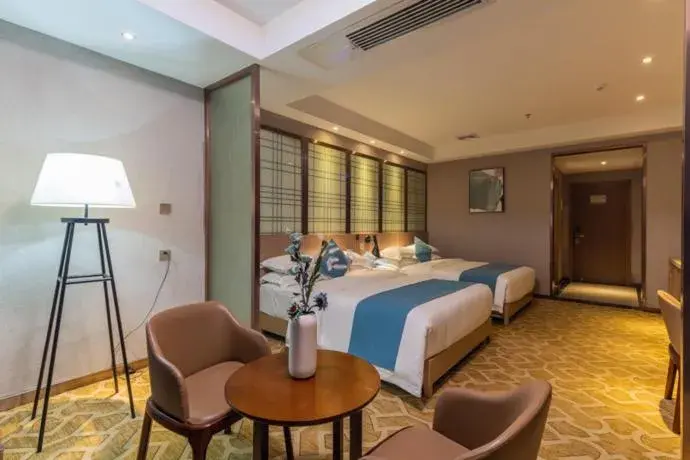 Superior King or Twin Room in Poltton International Apartment Zhongshan Xiaolan Taifeng Branch Superior King or Twin Room in Poltton International Apartment Zhongshan Xiaolan Taifeng Branch