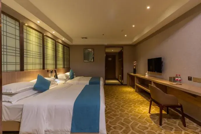 Superior King or Twin Room in Poltton International Apartment Zhongshan Xiaolan Taifeng Branch Superior King or Twin Room in Poltton International Apartment Zhongshan Xiaolan Taifeng Branch