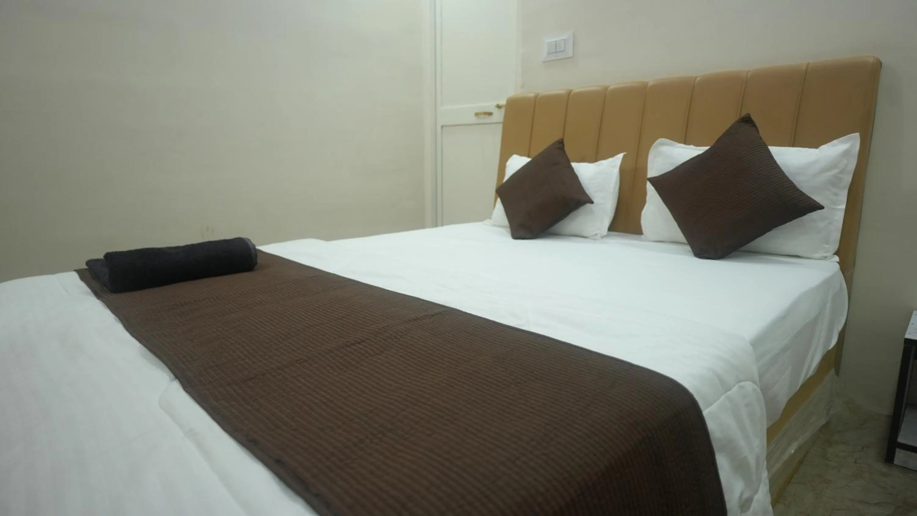 Bed in Hotel Mahakal Avantika Palace