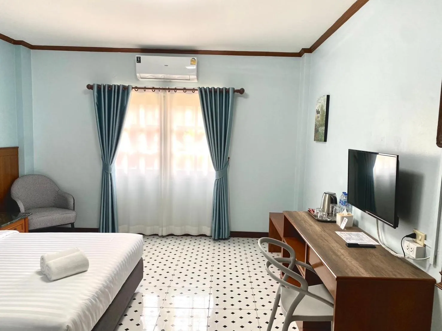 Bed in Chainatgrand Hotel