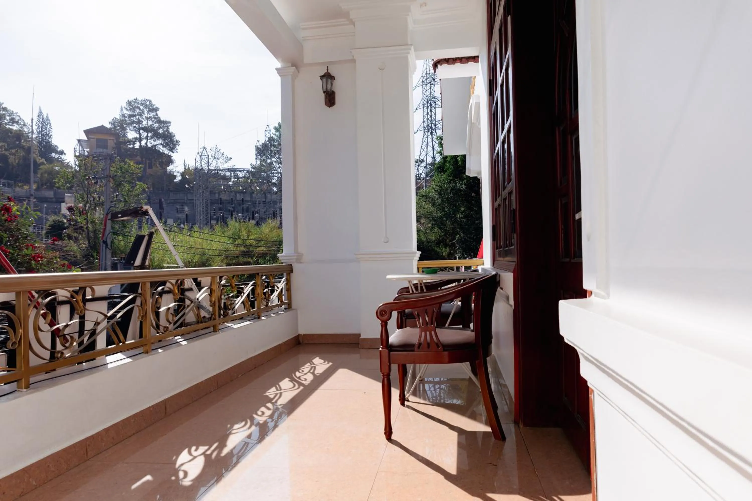Balcony/Terrace in Hoang Long Hotel Da Lat City